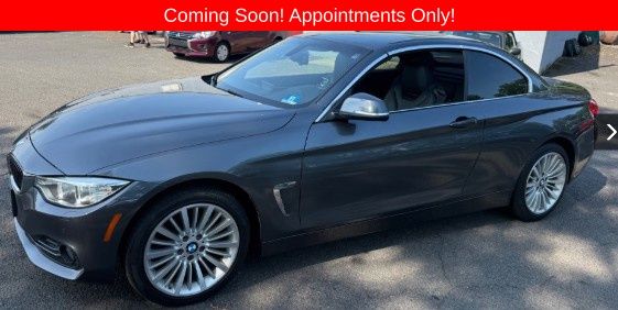 Mineral Gray Metallic 2016 BMW 4 Series Convertible All-Wheel Drive 8-Speed Automatic