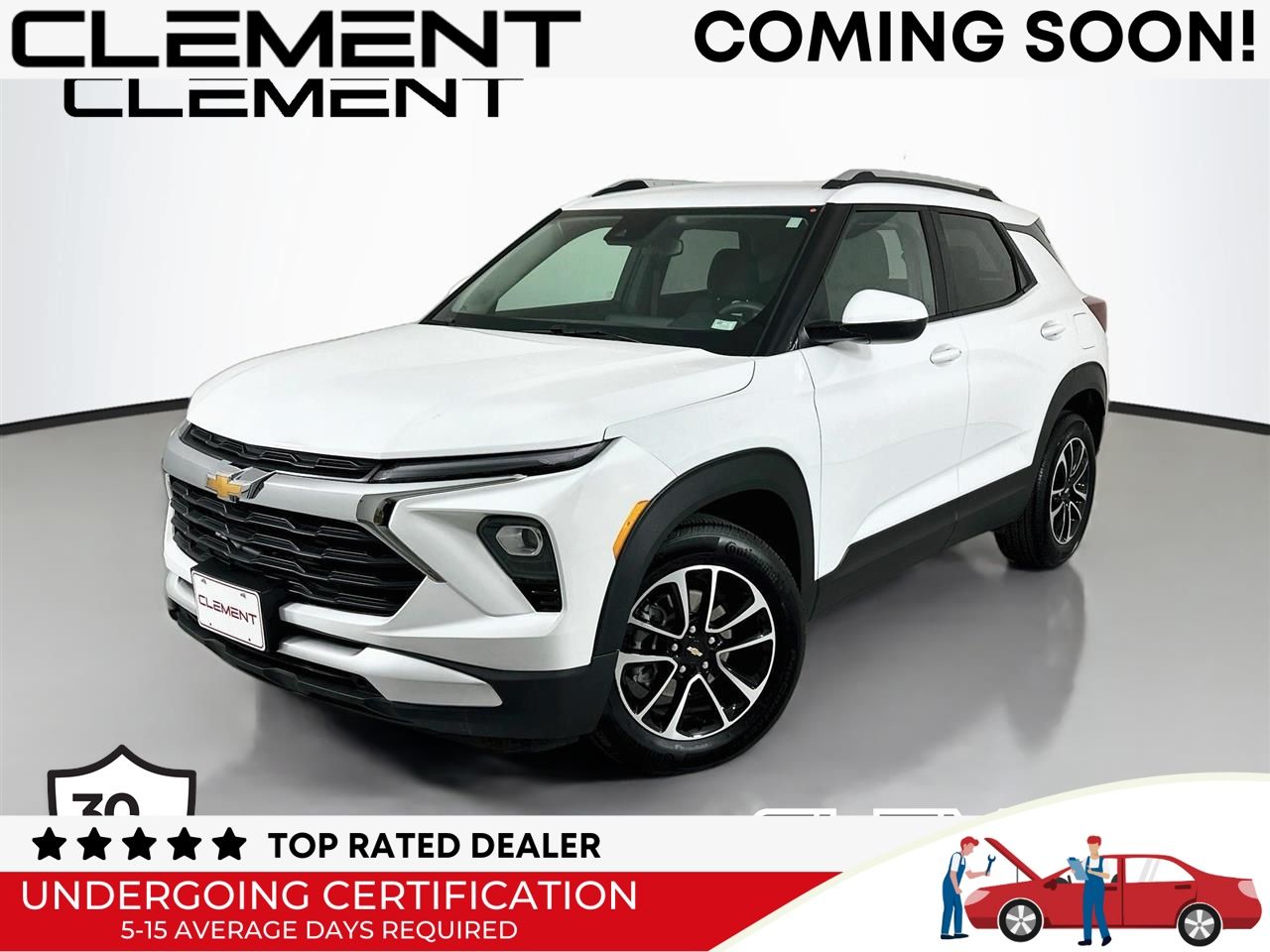 Summit White 2026 Chevrolet Trailblazer SUV / Crossover Front-Wheel Drive Continuously Variable Transmission