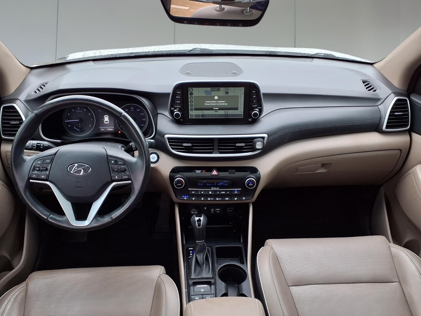 2021 Hyundai Tucson Ultimate White at Genesis of Spring