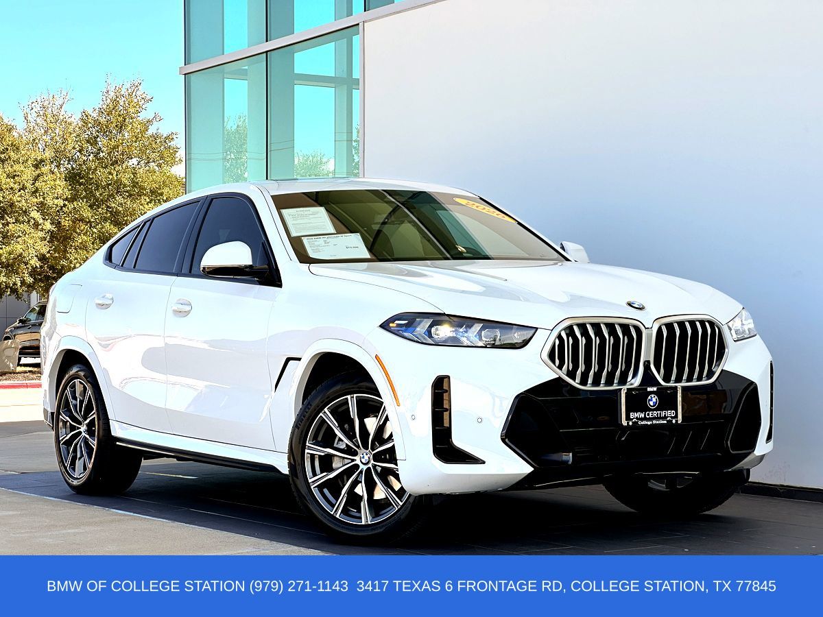 Alpine White 2026 BMW X6 SUV / Crossover All-Wheel Drive 8-Speed Automatic