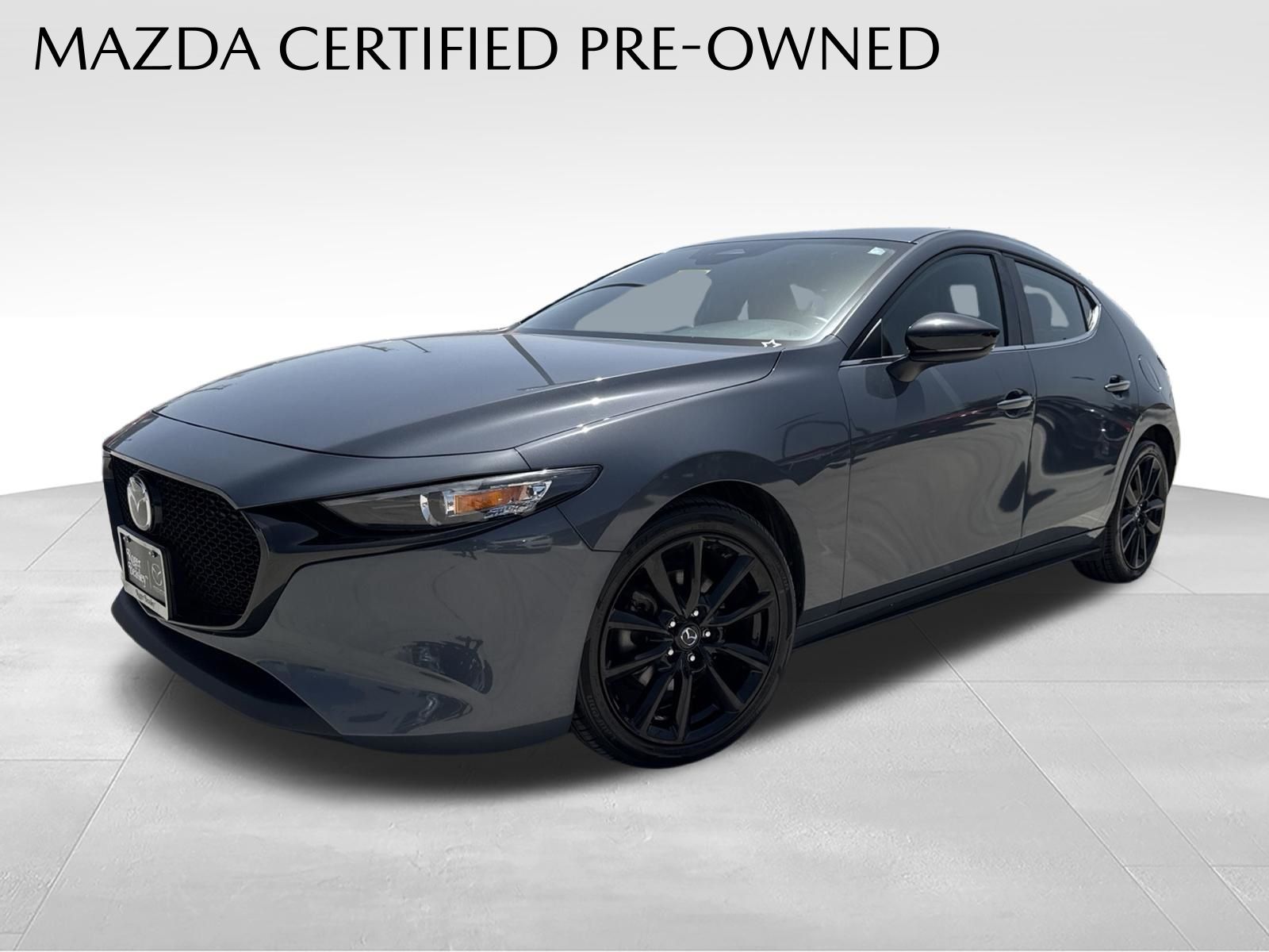 Polymetal Gray Metallic 2024 Mazda MAZDA3 Hatchback All-Wheel Drive 6-Speed Automatic