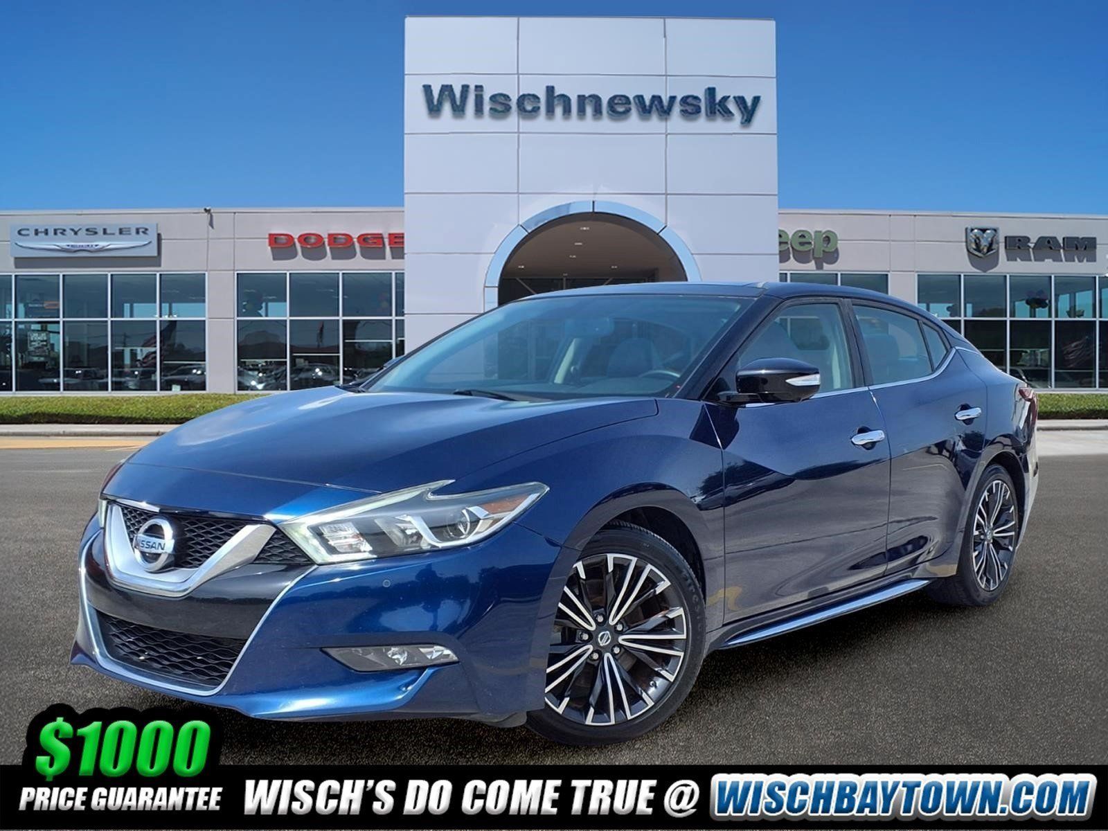 2017 Nissan Maxima Platinum Blue at Emmons Autoplex