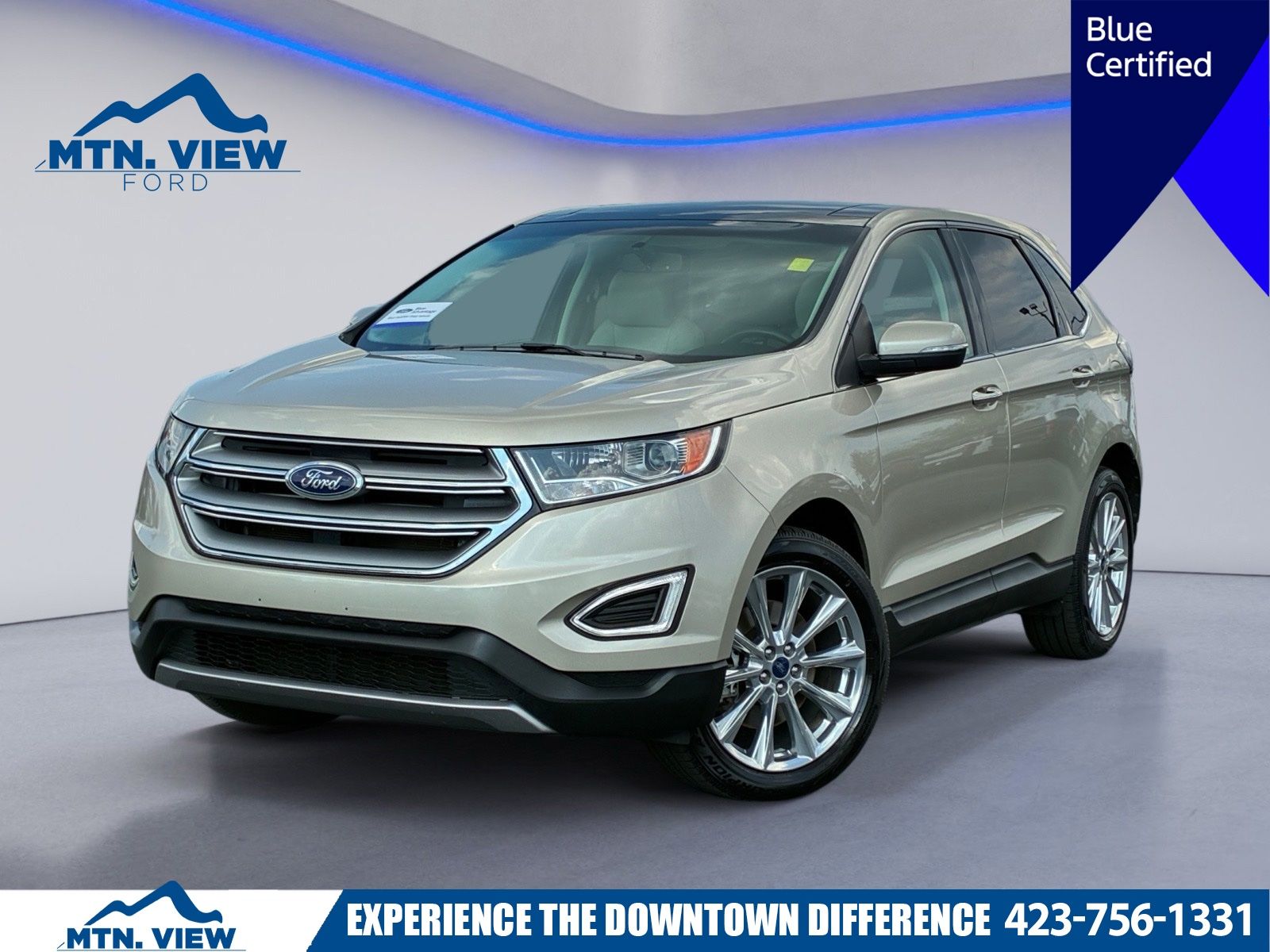2018 Ford Edge Blanco (White Gold Metallic) SUV/Crossover Tracción delantera 6 velocidades Automática