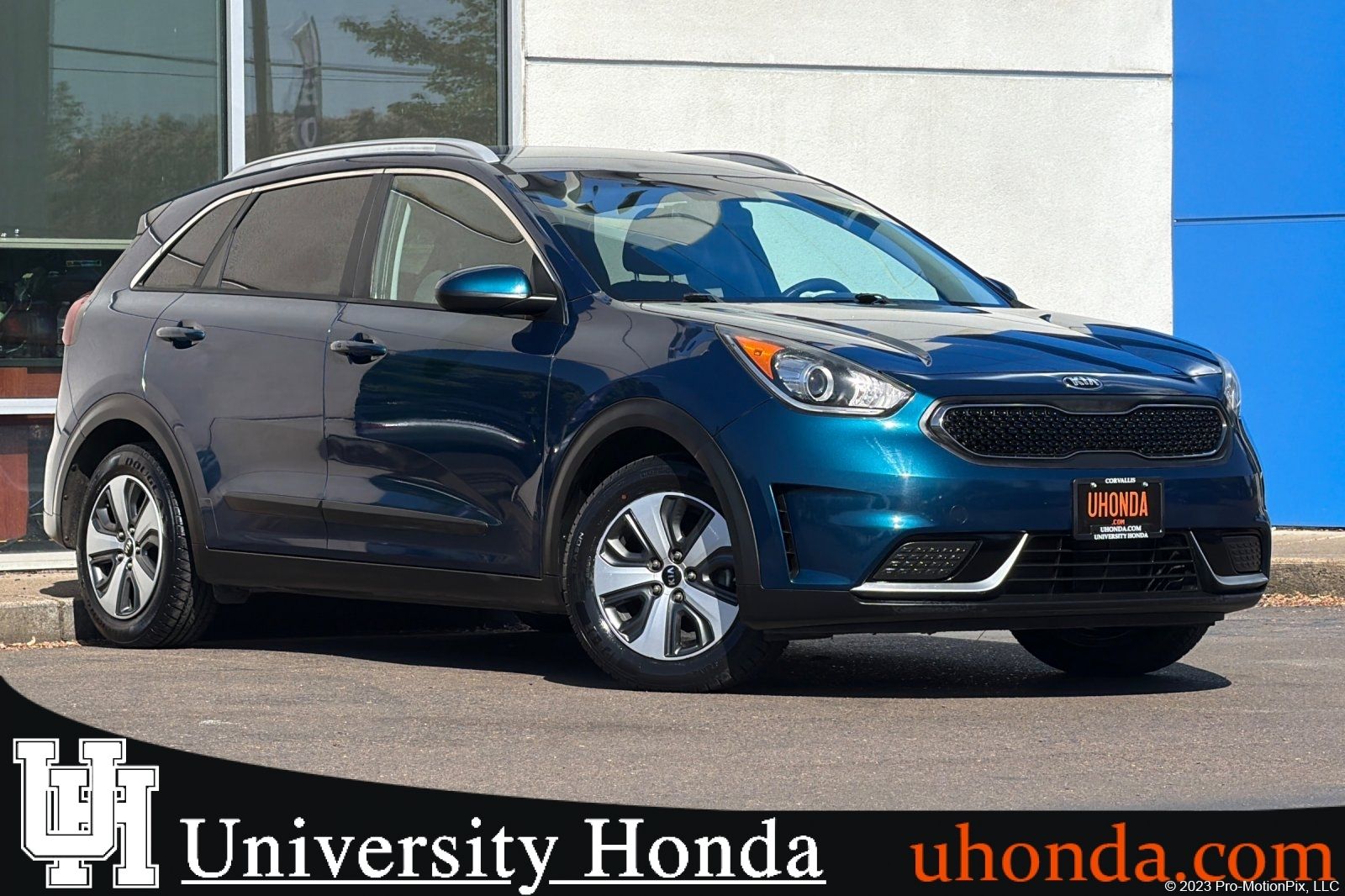 Deep Cerulean 2018 Kia Niro LX FWD SUV / Crossover Front-Wheel Drive 6-Speed Dual Clutch