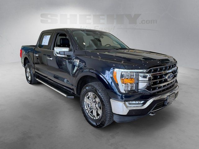 Used 2022 Blue Ford Lariat image 2