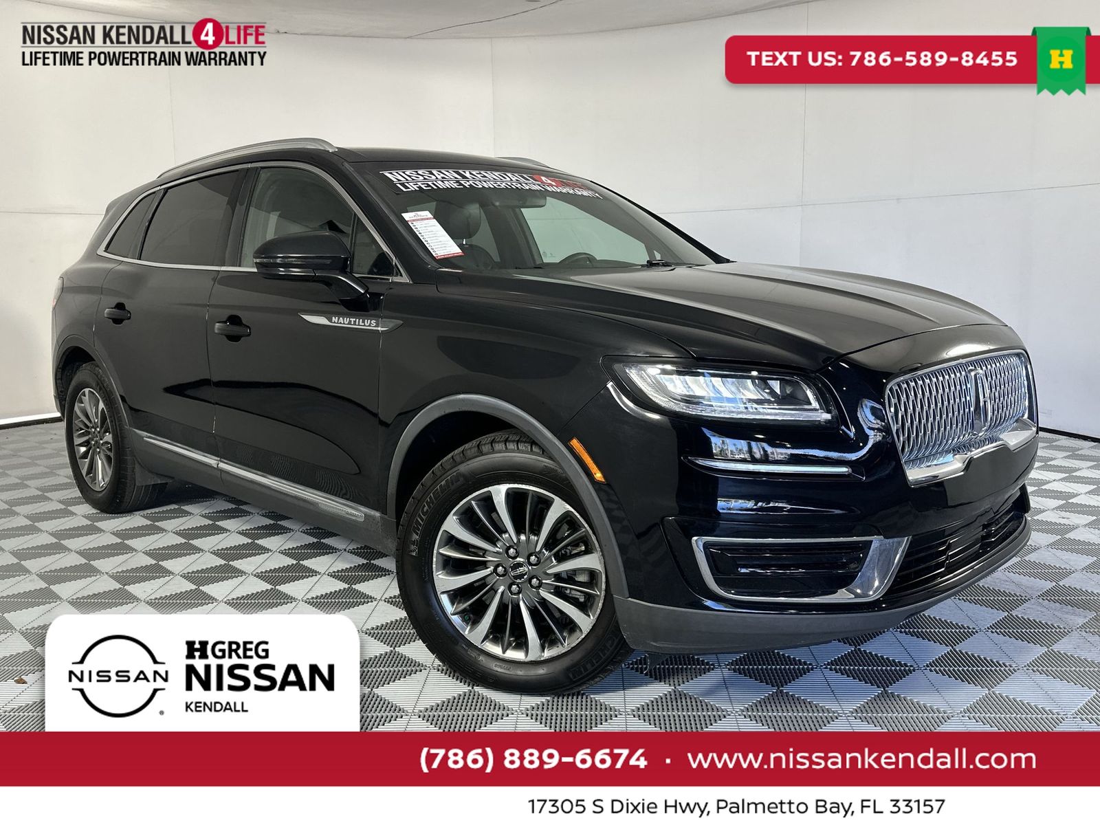 Infinite Black 2020 Lincoln Nautilus Standard FWD SUV / Crossover Front-Wheel Drive 8-Speed Automatic