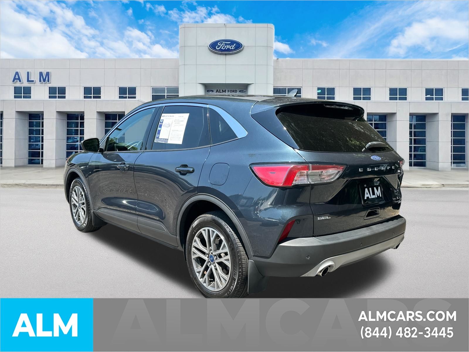 Used 2022 Blue Ford SEL image 8