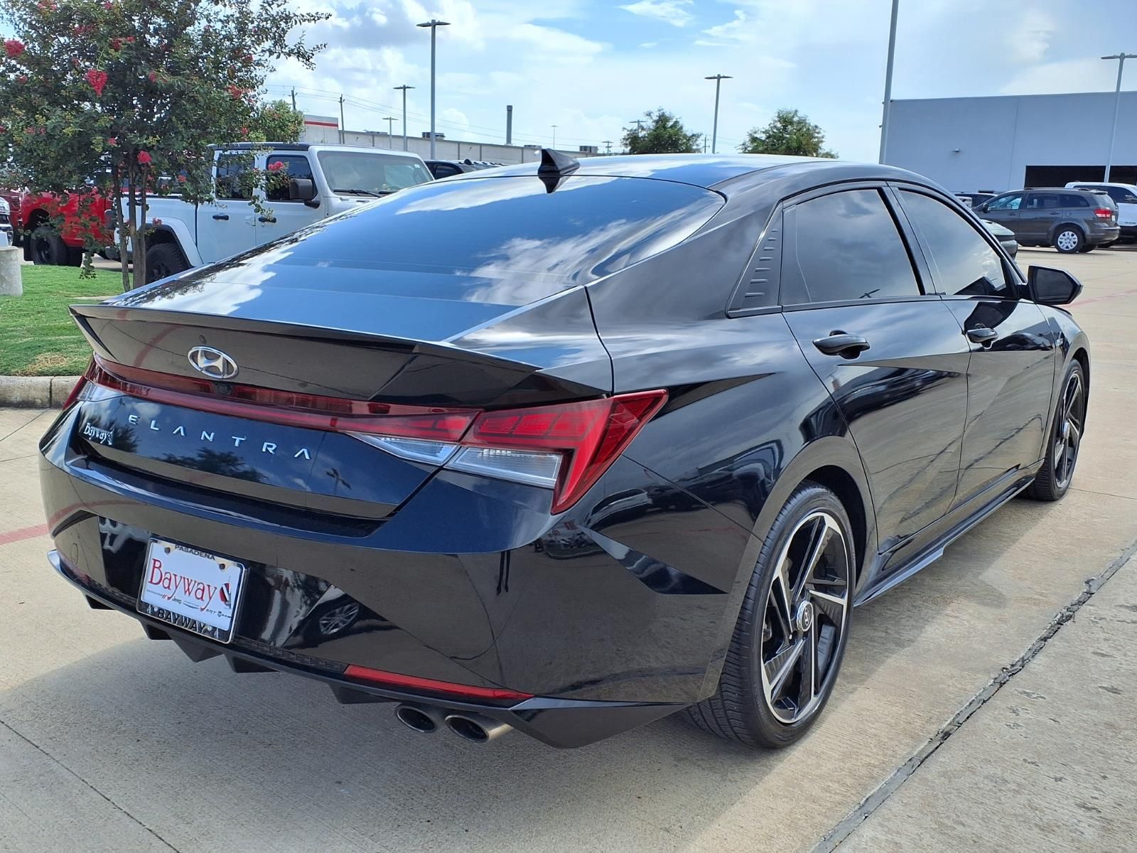 2023 Hyundai Elantra N Line Black at North Houston Mitsubishi