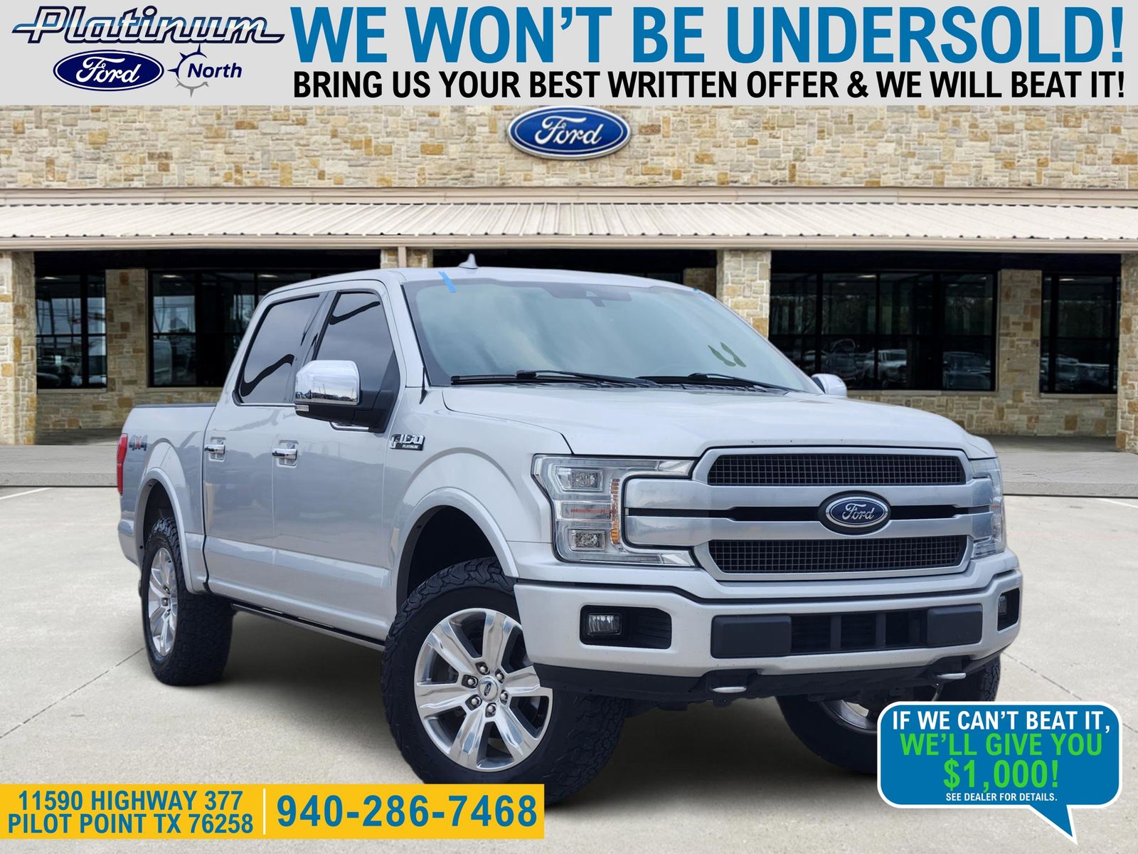 2018 Ford F-150 Platinum SuperCrew 4WD