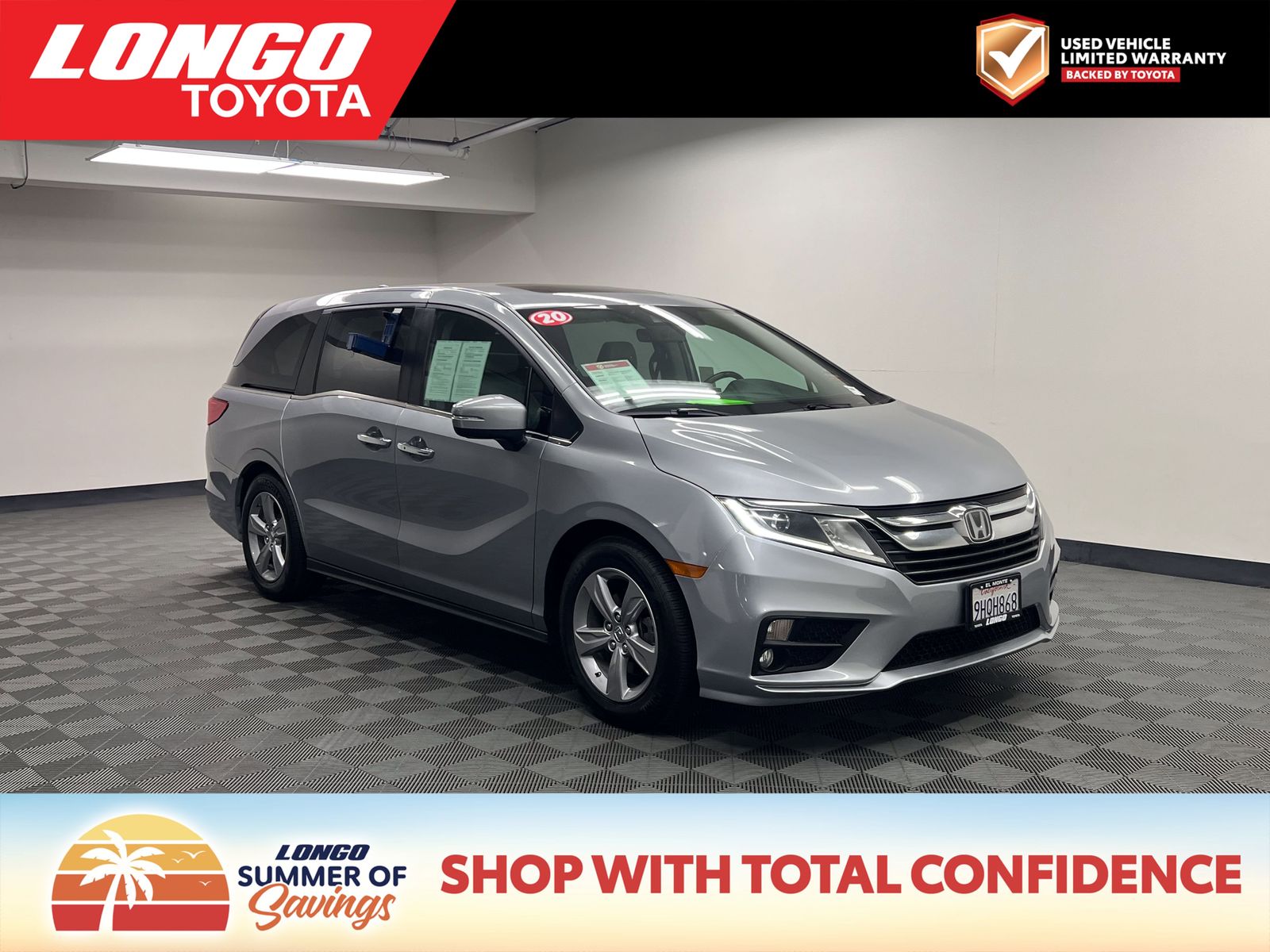 used 2020 Honda Odyssey car, priced at $24,788