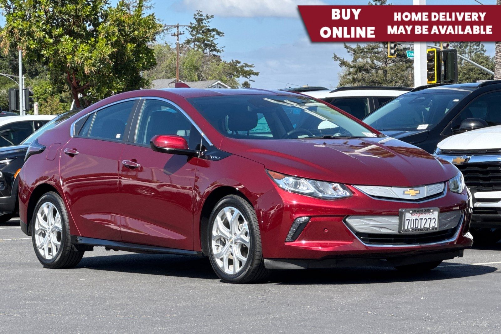 Siren Red Tintcoat 2017 Chevrolet Volt Premier FWD Hatchback Front-Wheel Drive 1-Speed Automatic