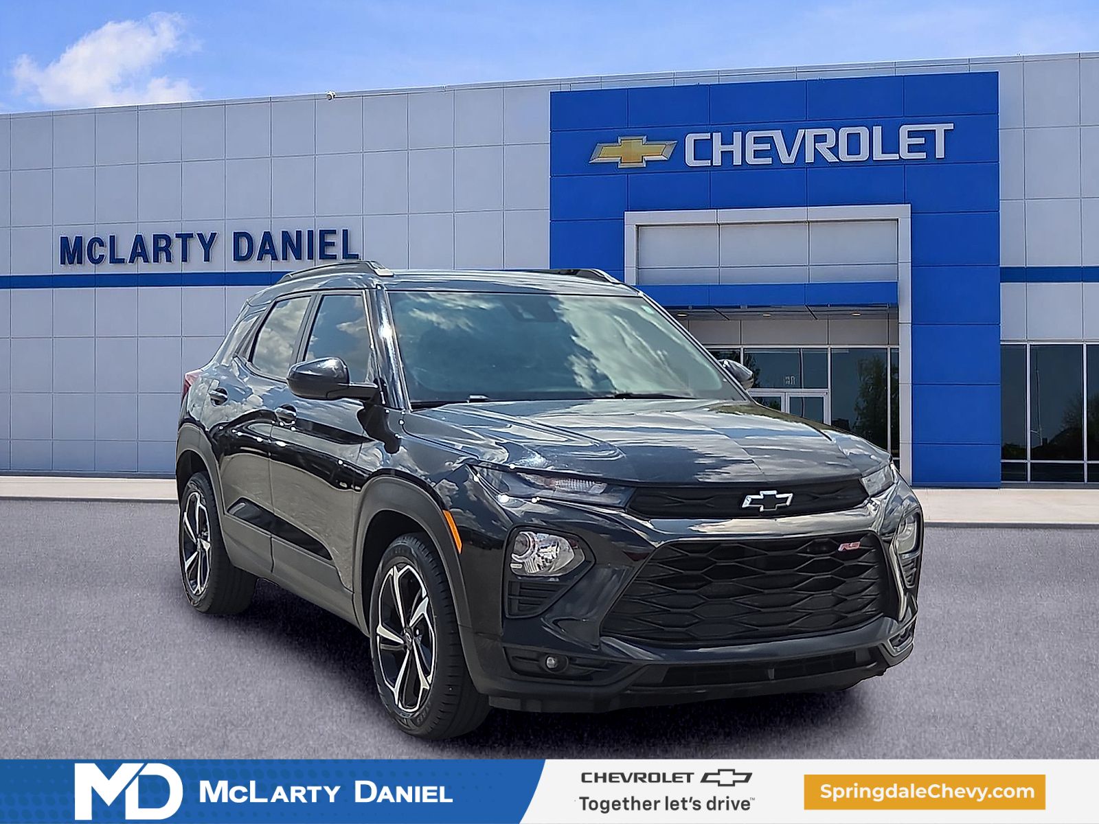 Mosaic Black Metallic 2021 Chevrolet Trailblazer SUV / Crossover Front-Wheel Drive Continuously Variable Transmission