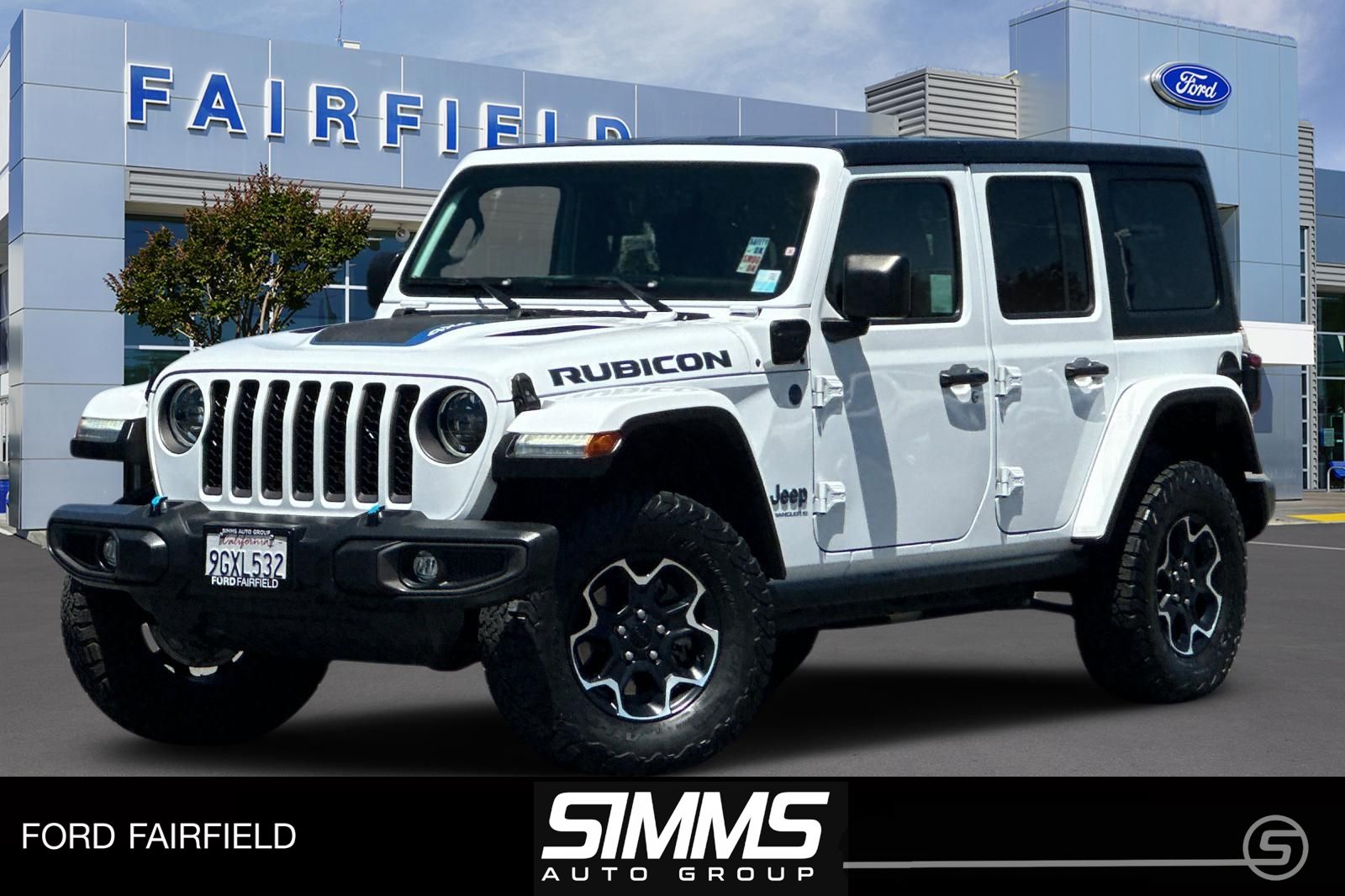 Bright White Clearcoat 2023 Jeep Wrangler 4xe SUV / Crossover Four-Wheel Drive 8-Speed Automatic