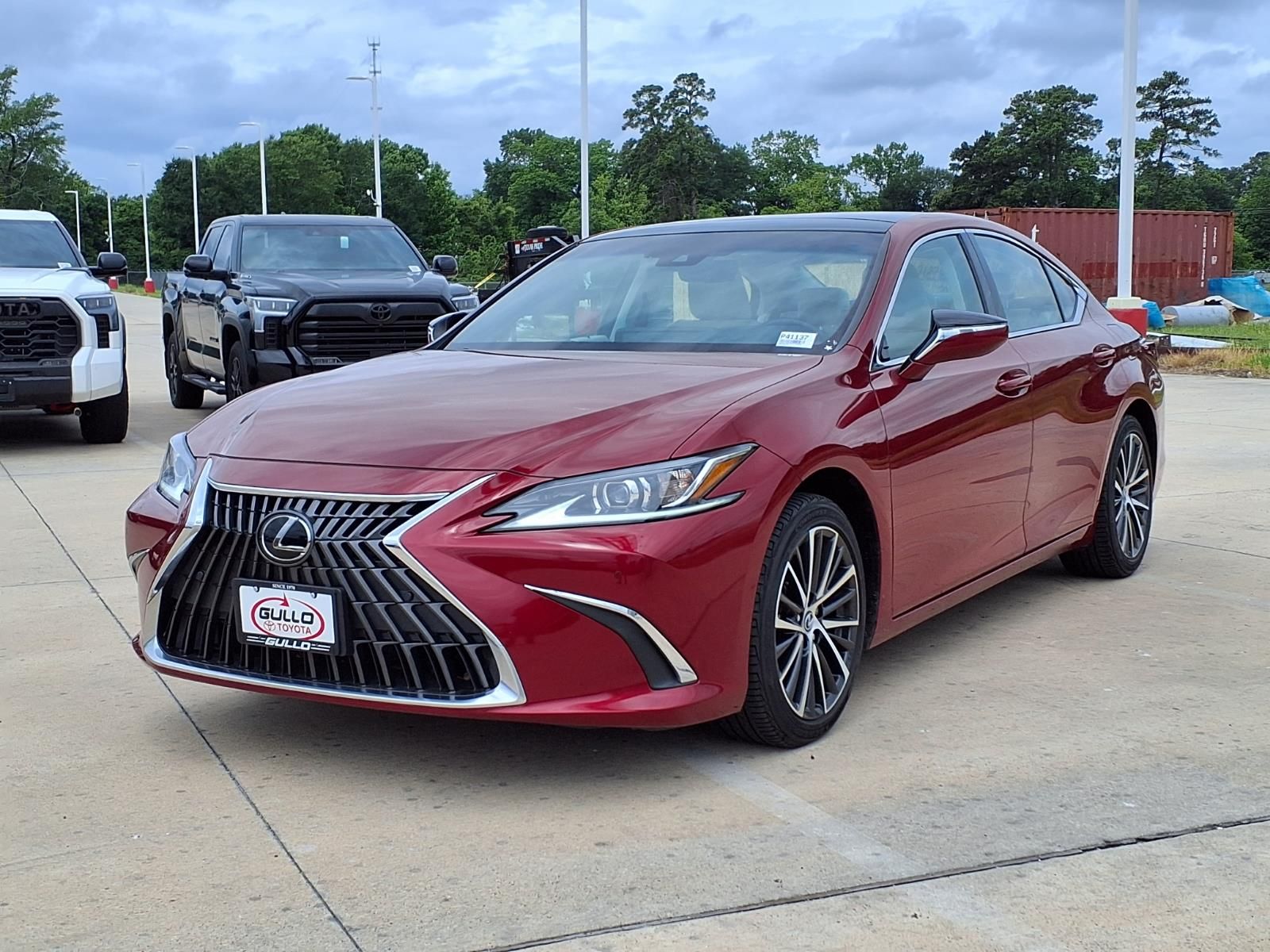 2023 Lexus ES 350 Red at Westside Lexus