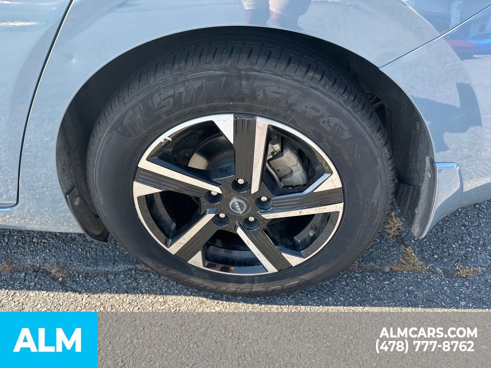 Used 2024 Atlantic Gray Metallic Nissan SV image 23