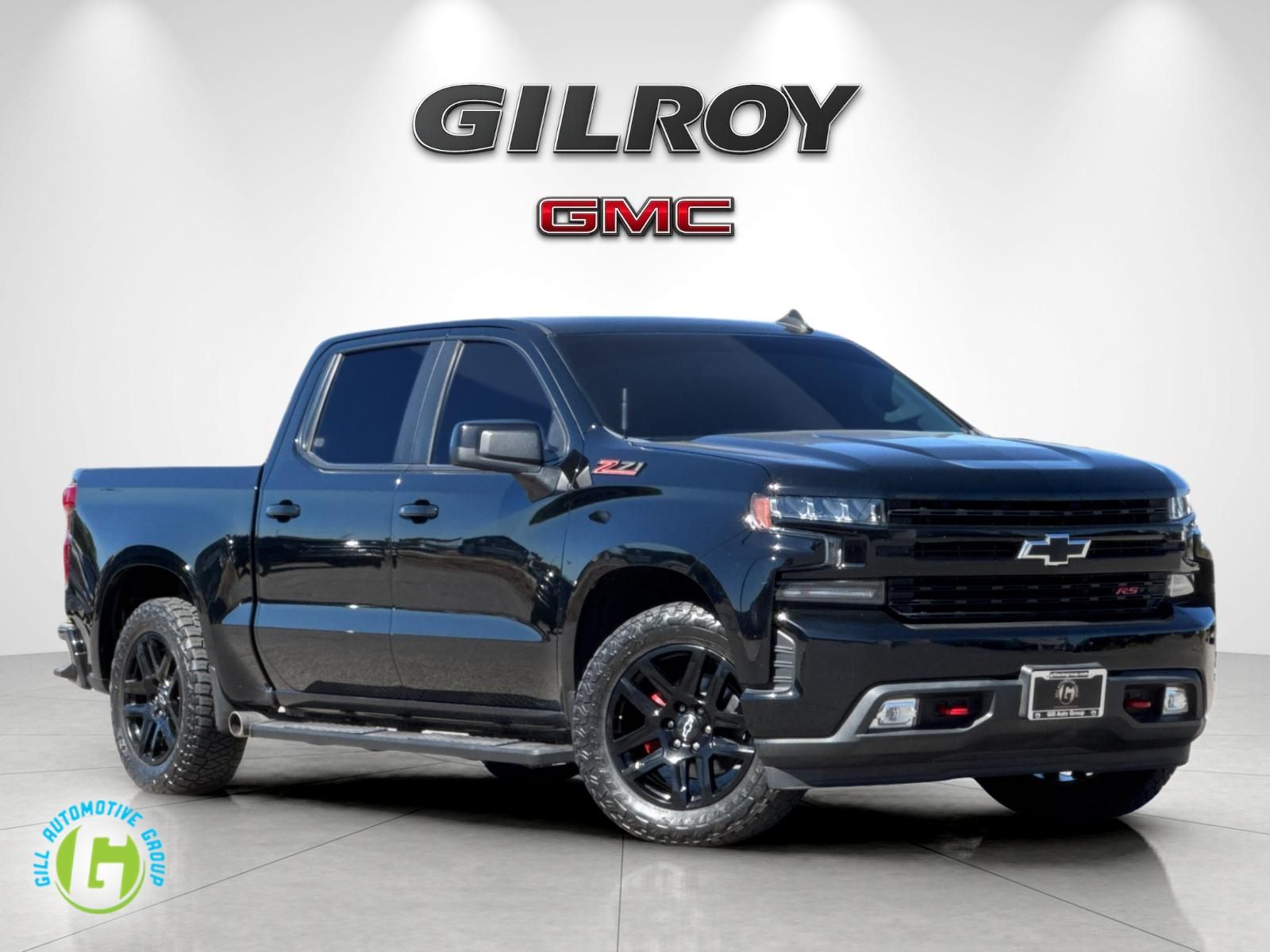 Black 2021 Chevrolet Silverado 1500 Pickup Truck 4X2 8-Speed Automatic