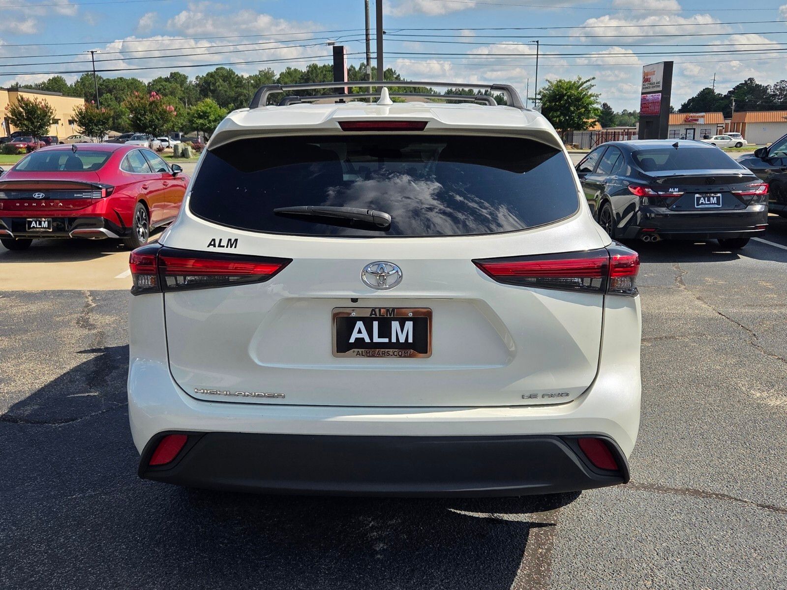 Used 2021 White Toyota LE image 11