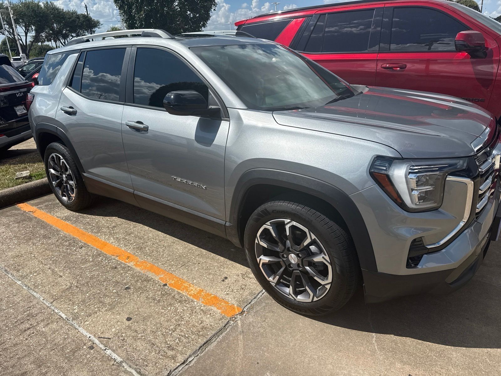 Sterling Metallic 2025 GMC Terrain SUV / Crossover Four-Wheel Drive 8-Speed Automatic Overdrive