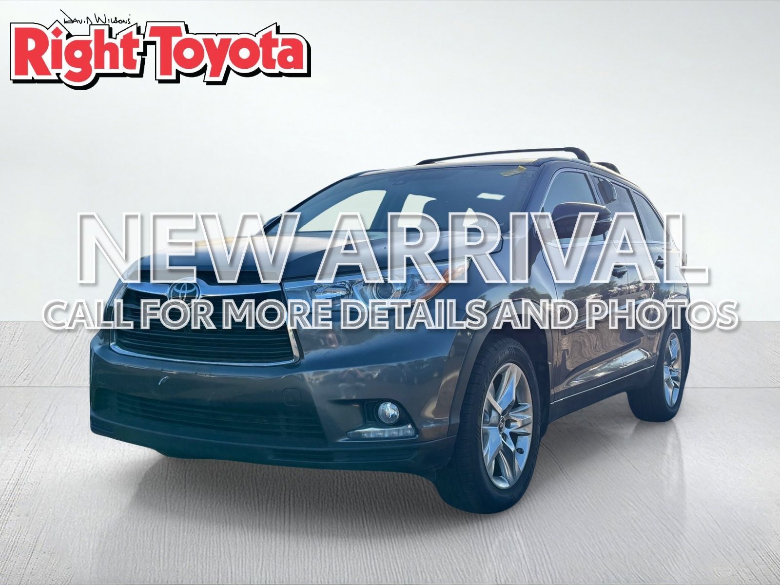 Predawn Gray Mica 2016 Toyota Highlander Limited Platinum AWD SUV / Crossover All-Wheel Drive 6-Speed Automatic Overdrive