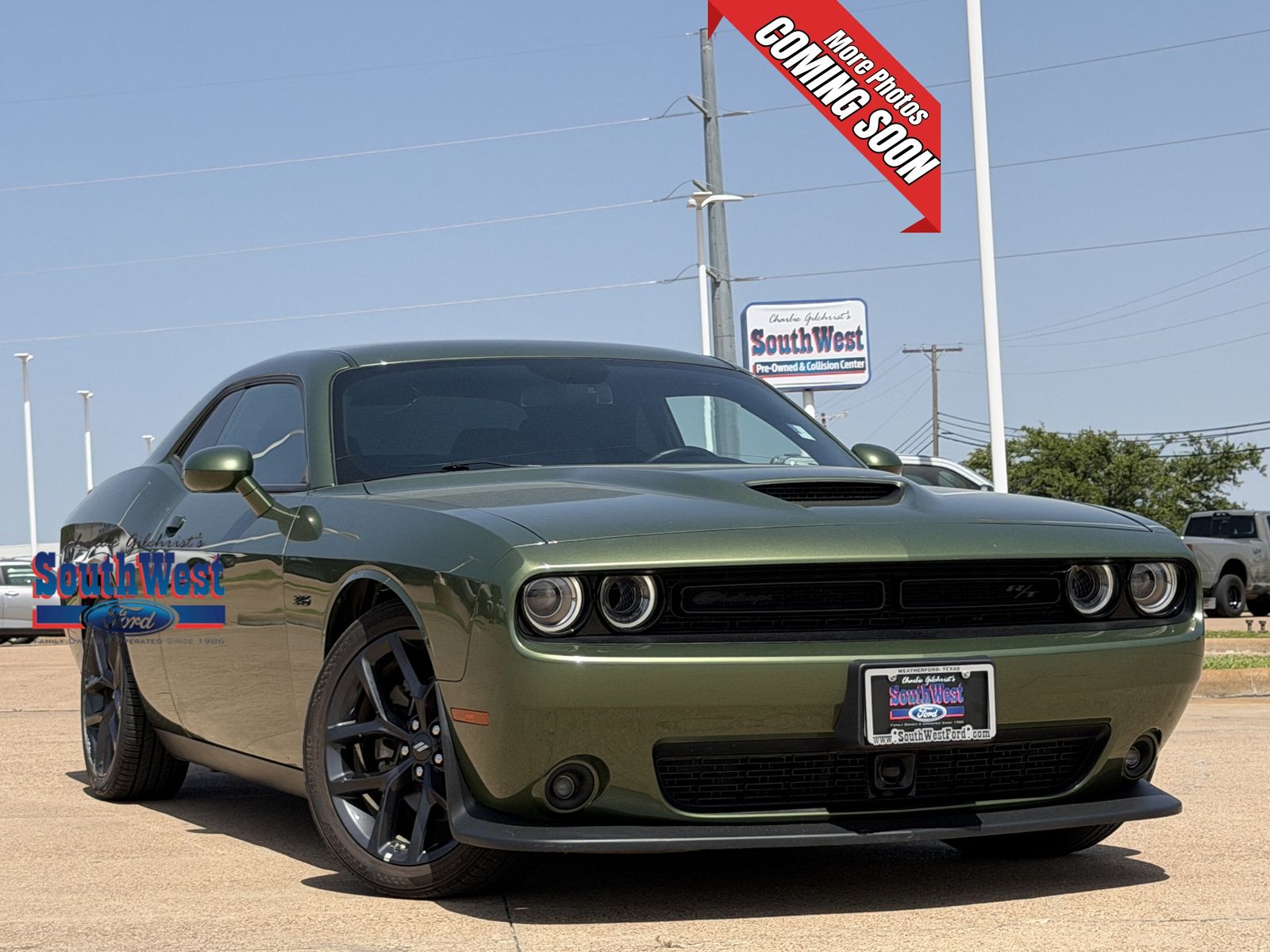 F8 Green 2023 Dodge Challenger Coupe Rear-Wheel Drive 8-Speed Automatic