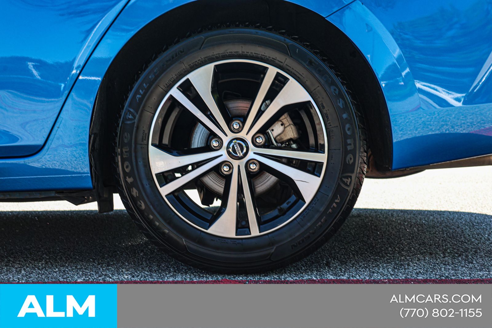 Used 2023 Blue Nissan SV image 17