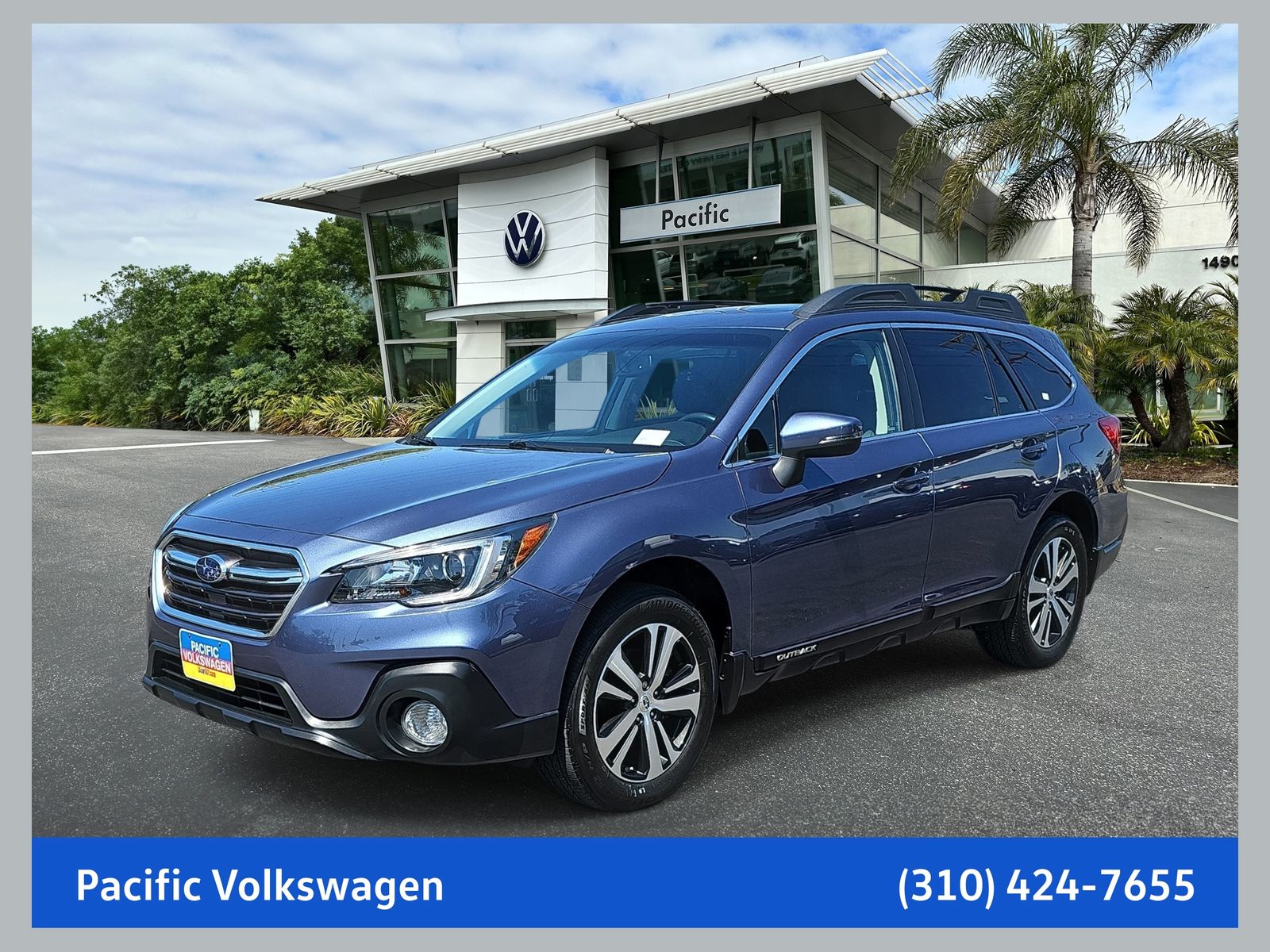 Twilight Blue Metallic 2018 Subaru Outback Wagon All-Wheel Drive Continuously Variable Transmission