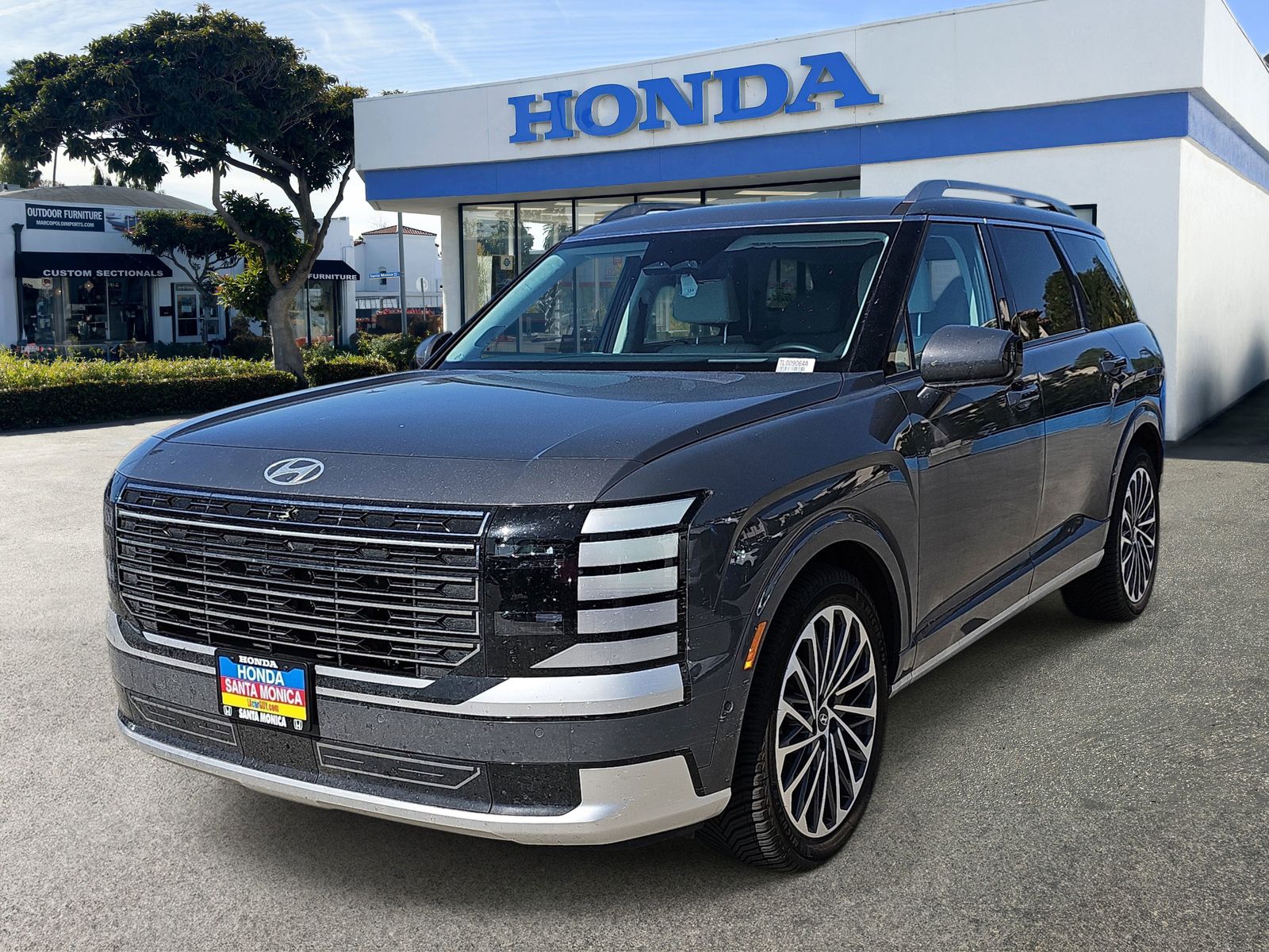 Ecotronic Gray Pearl 2026 Hyundai Palisade Hybrid Calligraphy AWD SUV / Crossover All-Wheel Drive 6-Speed Automatic
