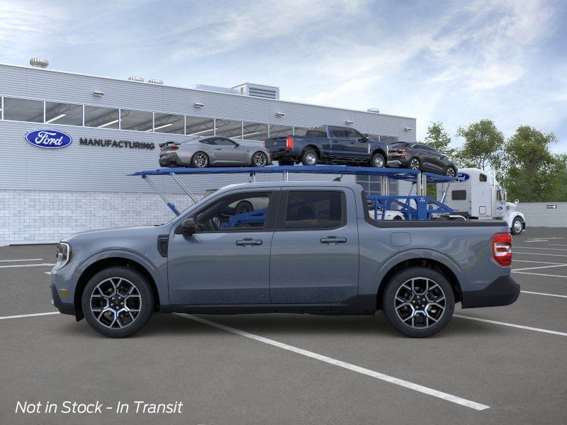 New 2026 Azure Gray Metallic Tri-Coat Ford Lariat image 3