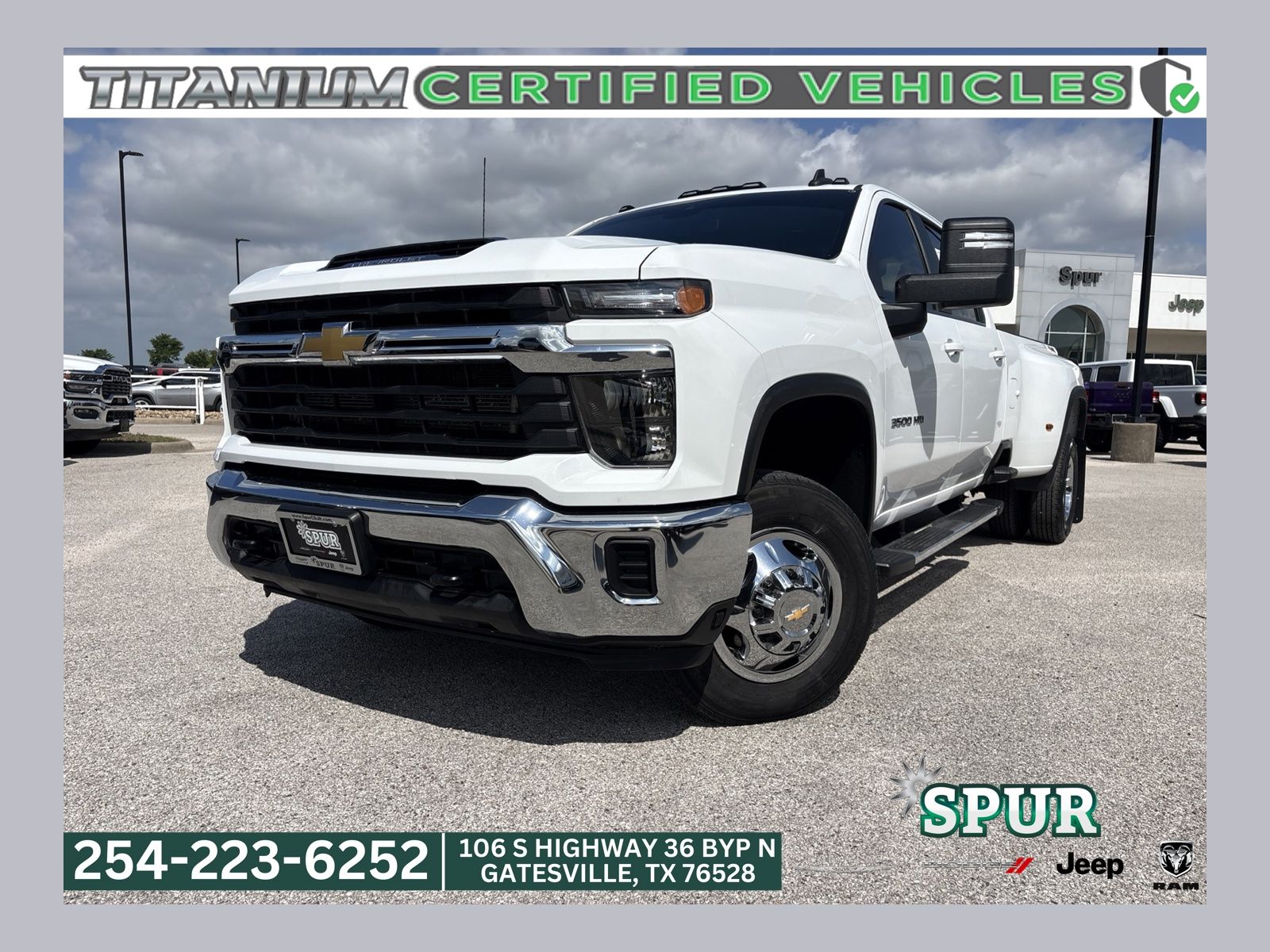 2024 Chevrolet Silverado 3500HD LT Crew Cab 4WD