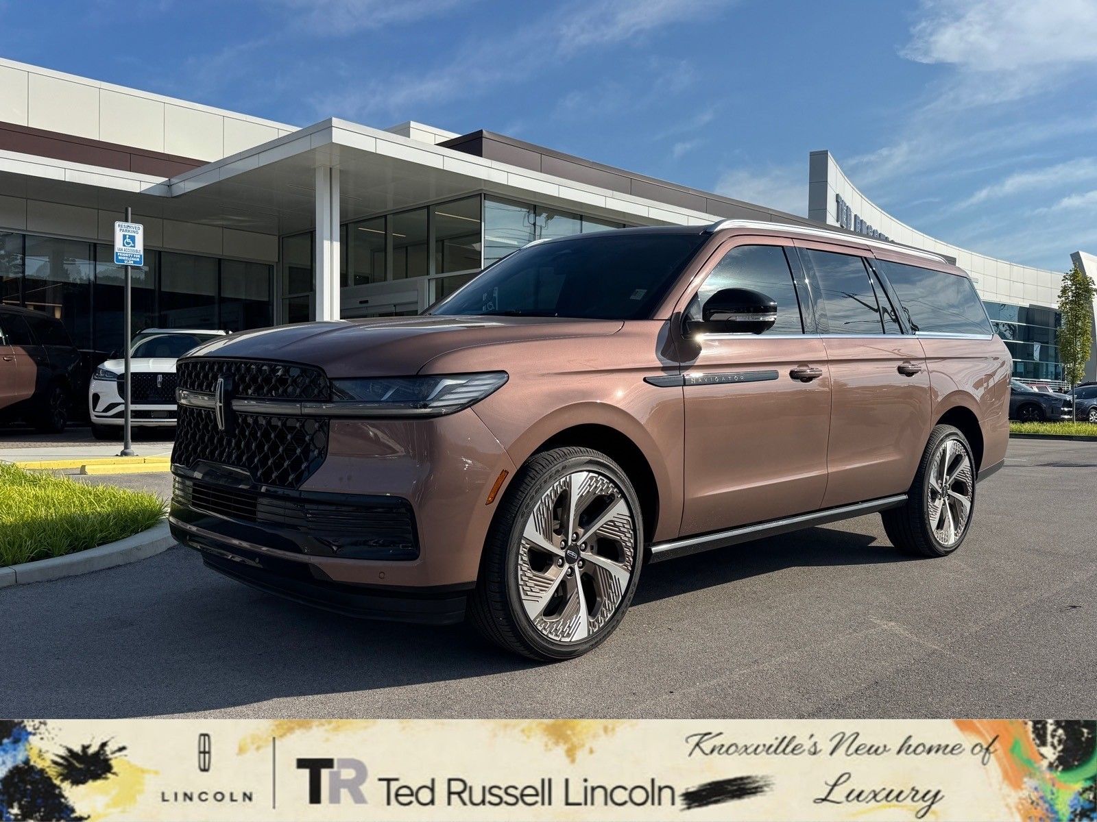 Red (Copper Metallic) 2026 Lincoln Navigator SUV / Crossover Four-Wheel Drive Automatic