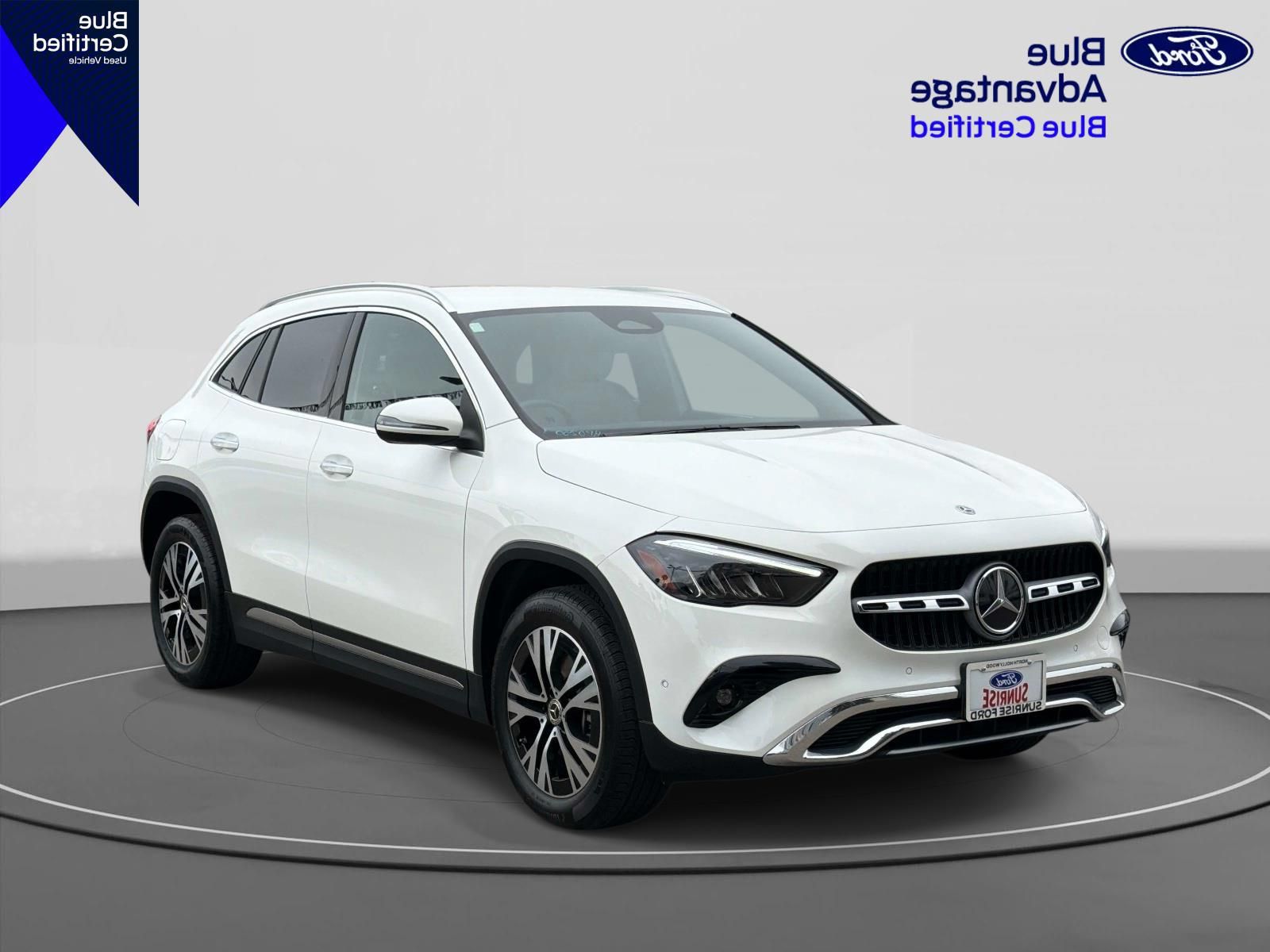 Polar White 2025 Mercedes-Benz GLA SUV / Crossover Front-Wheel Drive 8-Speed Dual Clutch
