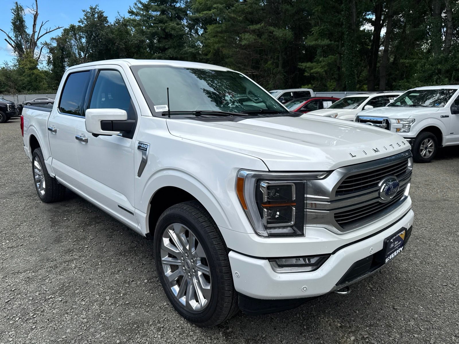 Star White Metallic Tri-Coat 2023 Ford F-150 Pickup Truck Four-Wheel Drive Automatic