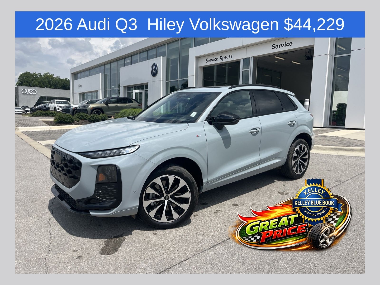 Arrow Gray Pearl Effect 2026 Audi Q3 SUV / Crossover All-Wheel Drive 7-Speed Automatic