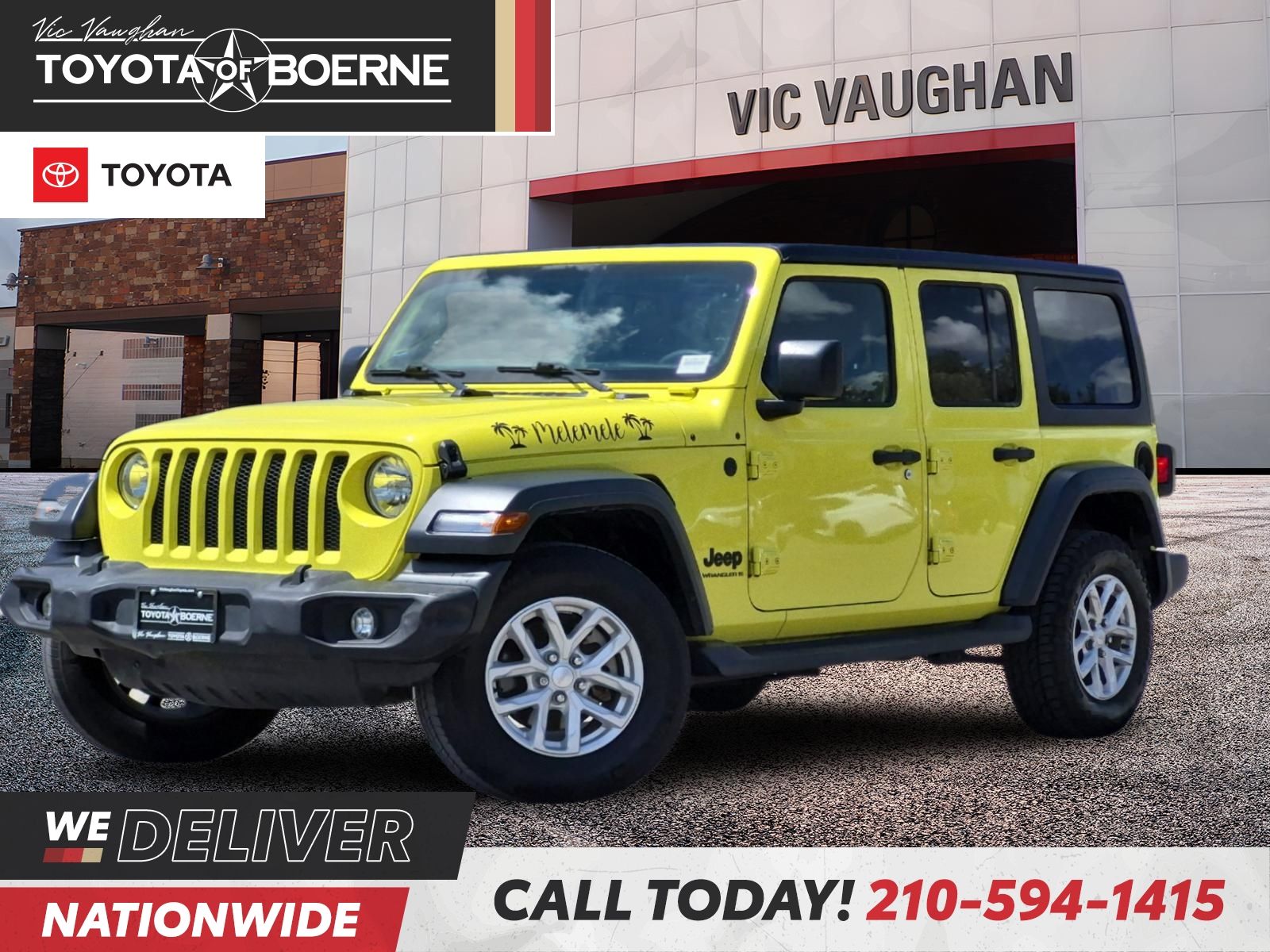 High Velocity Clearcoat 2023 Jeep Wrangler SUV / Crossover Four-Wheel Drive 8-Speed Automatic