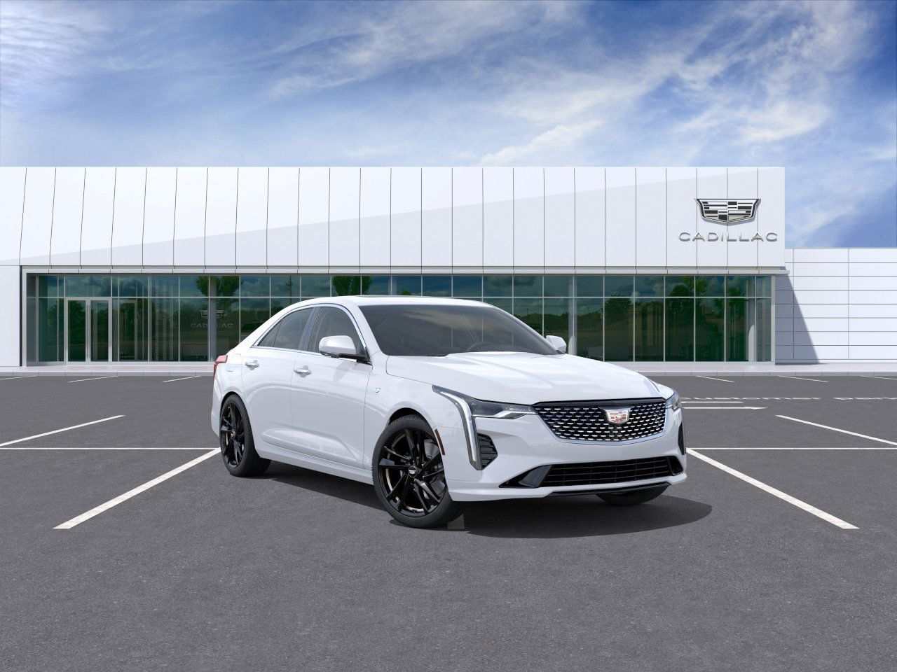 new 2026 Cadillac CT4 car, priced at $43,620