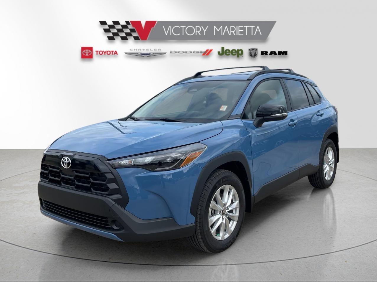 Blue 2026 Toyota Corolla Cross SUV / Crossover All-Wheel Drive Continuously Variable Transmission