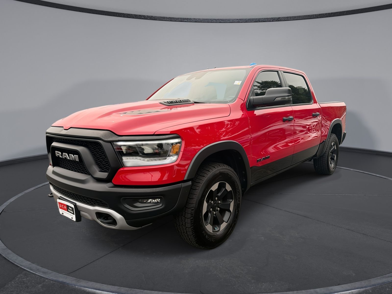 Flame Red Clearcoat 2023 RAM 1500 Pickup Truck Four-Wheel Drive 8-Speed Automatic