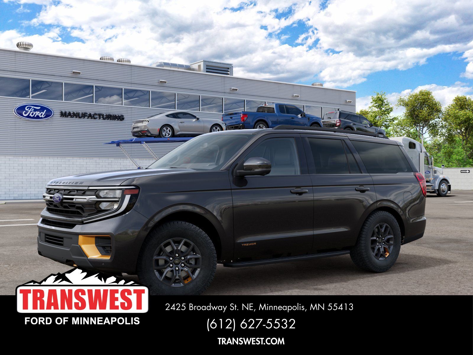 Gray Metallic 2027 Ford Expedition SUV / Crossover Four-Wheel Drive Automatic