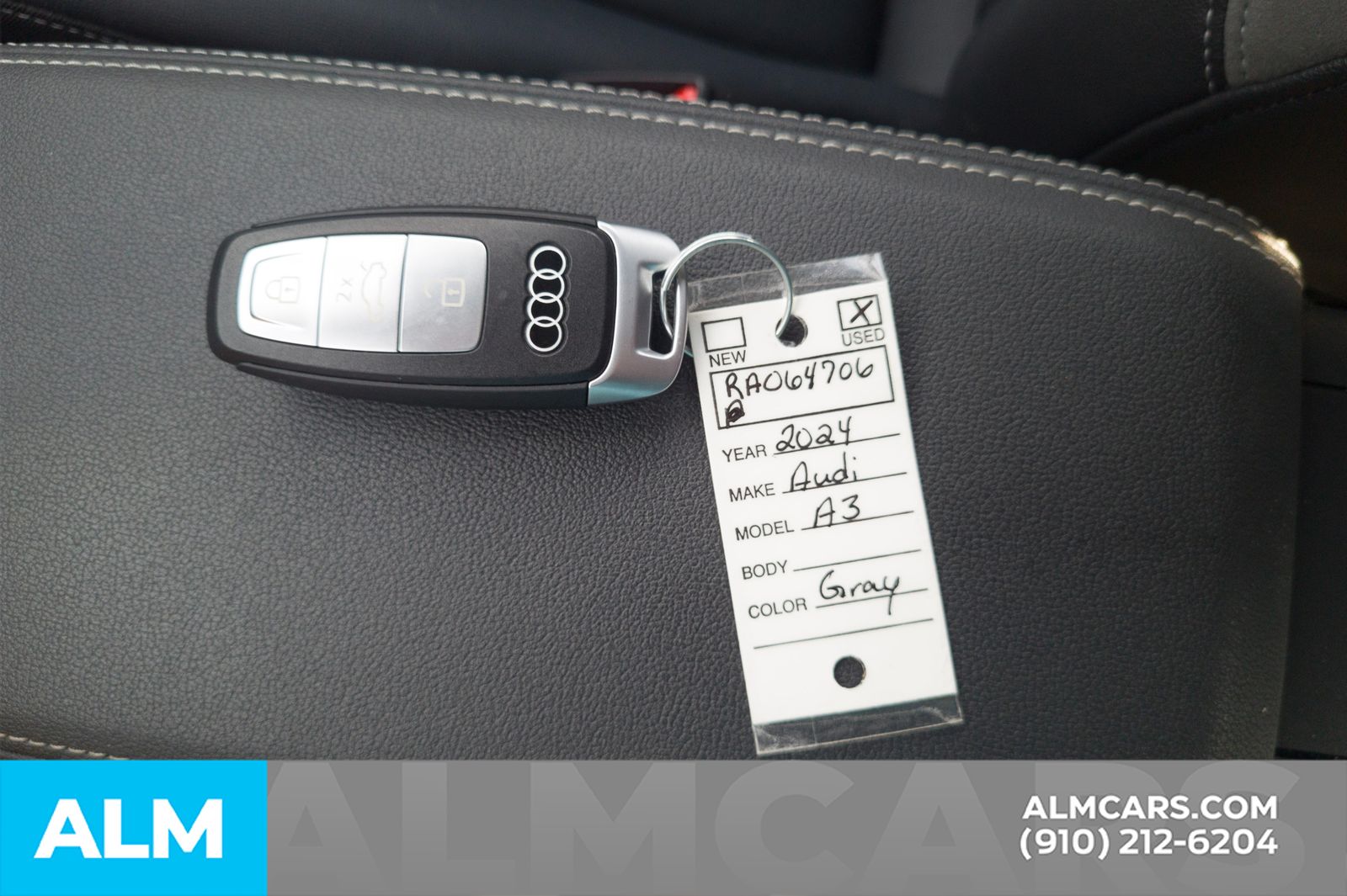 Used 2024 Manhattan Gray Metallic Audi 40 Premium Plus image 17