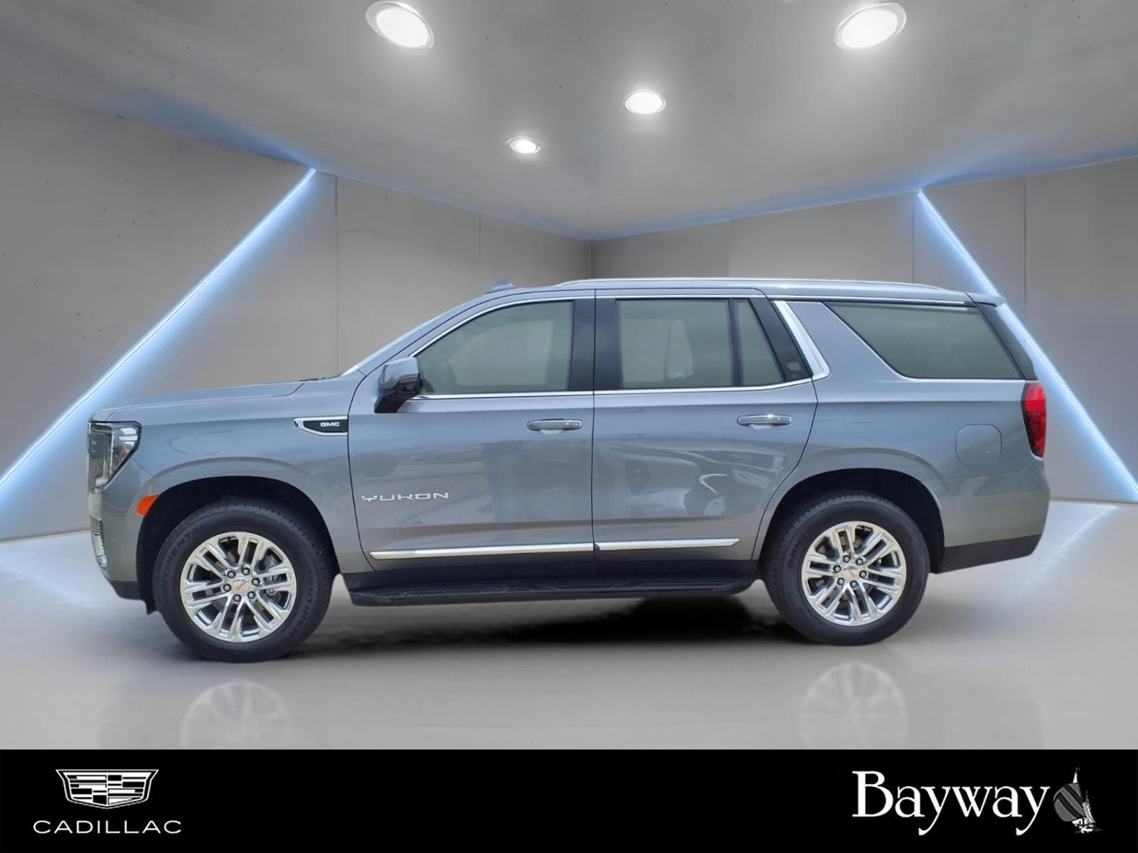 2022 GMC Yukon SLT Gray at Bayway Cadillac of The Woodlands