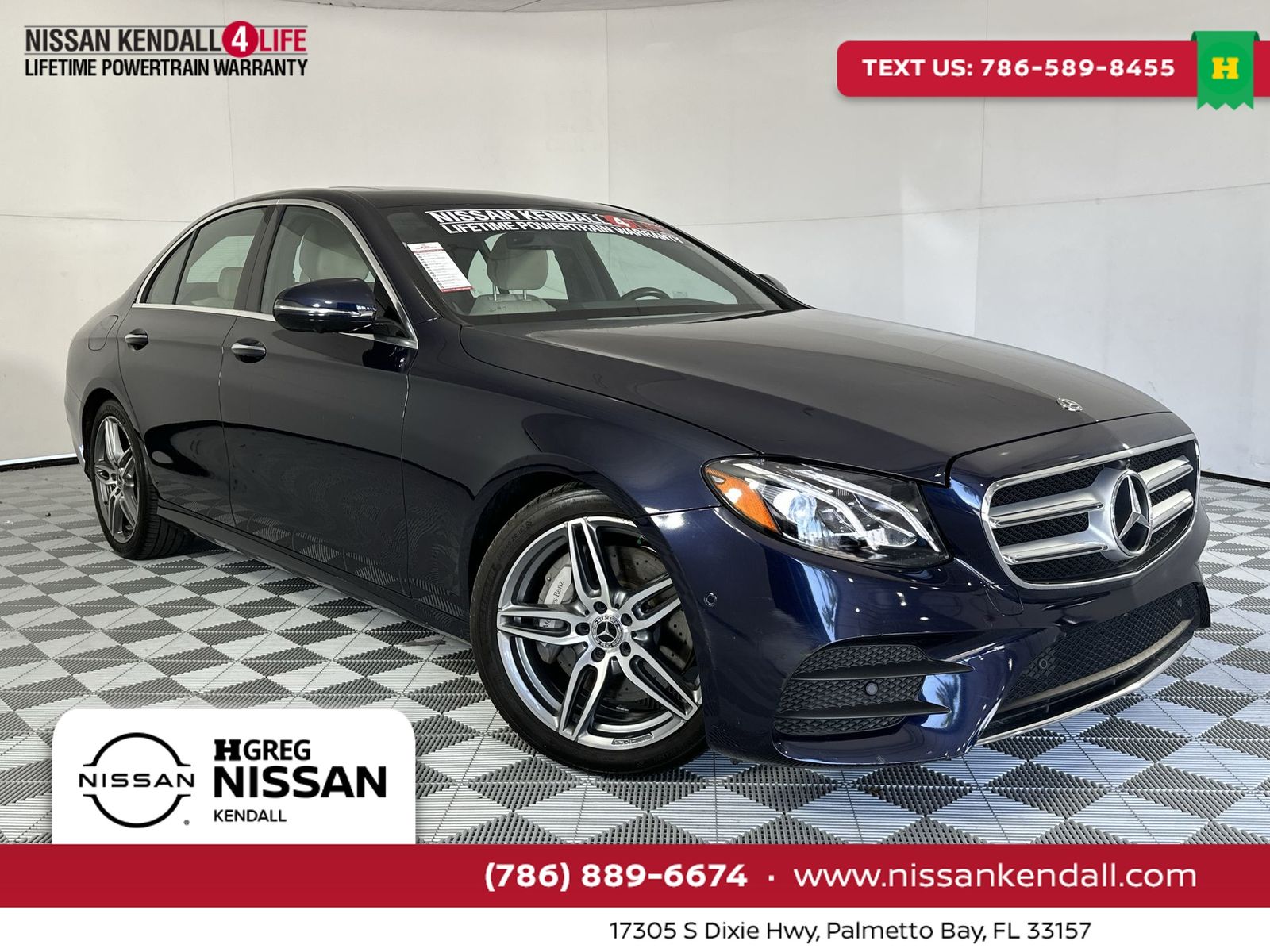 Lunar Blue Metallic 2020 Mercedes-Benz E-Class E 350 Sedan RWD Sedan Rear-Wheel Drive 9-Speed Automatic