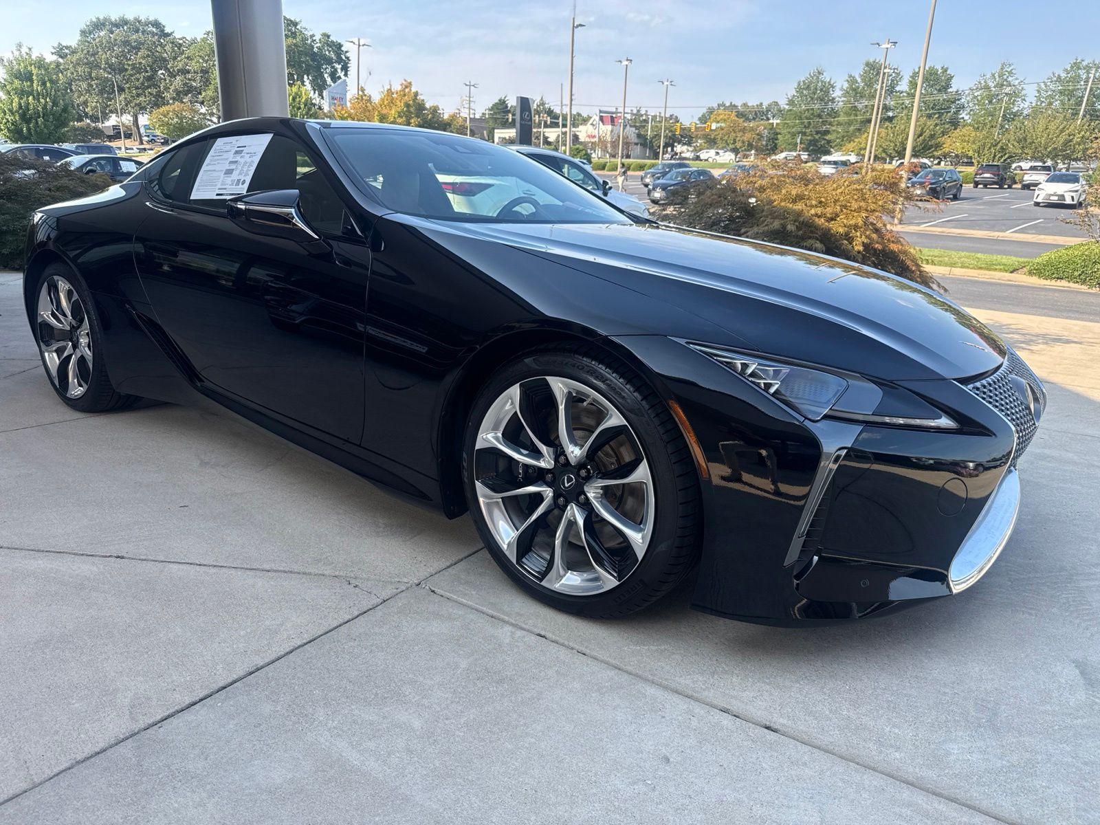 2020 Lexus LC Negro (Obsidian) Coupé Tracción trasera Automática