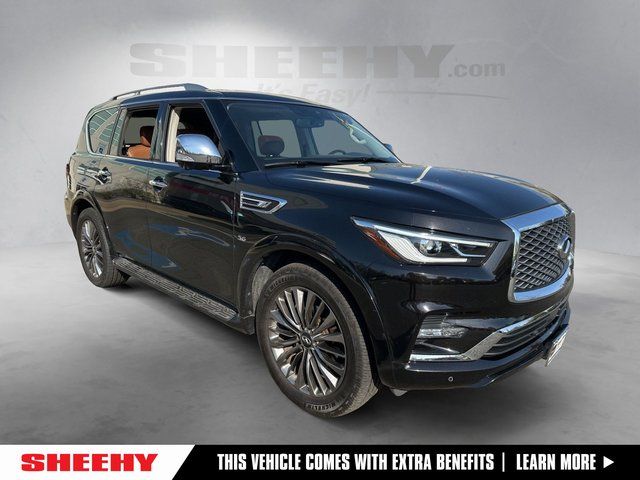 Mineral 2019 INFINITI QX80 Luxe 4WD SUV / Crossover All-Wheel Drive 7-Speed Automatic