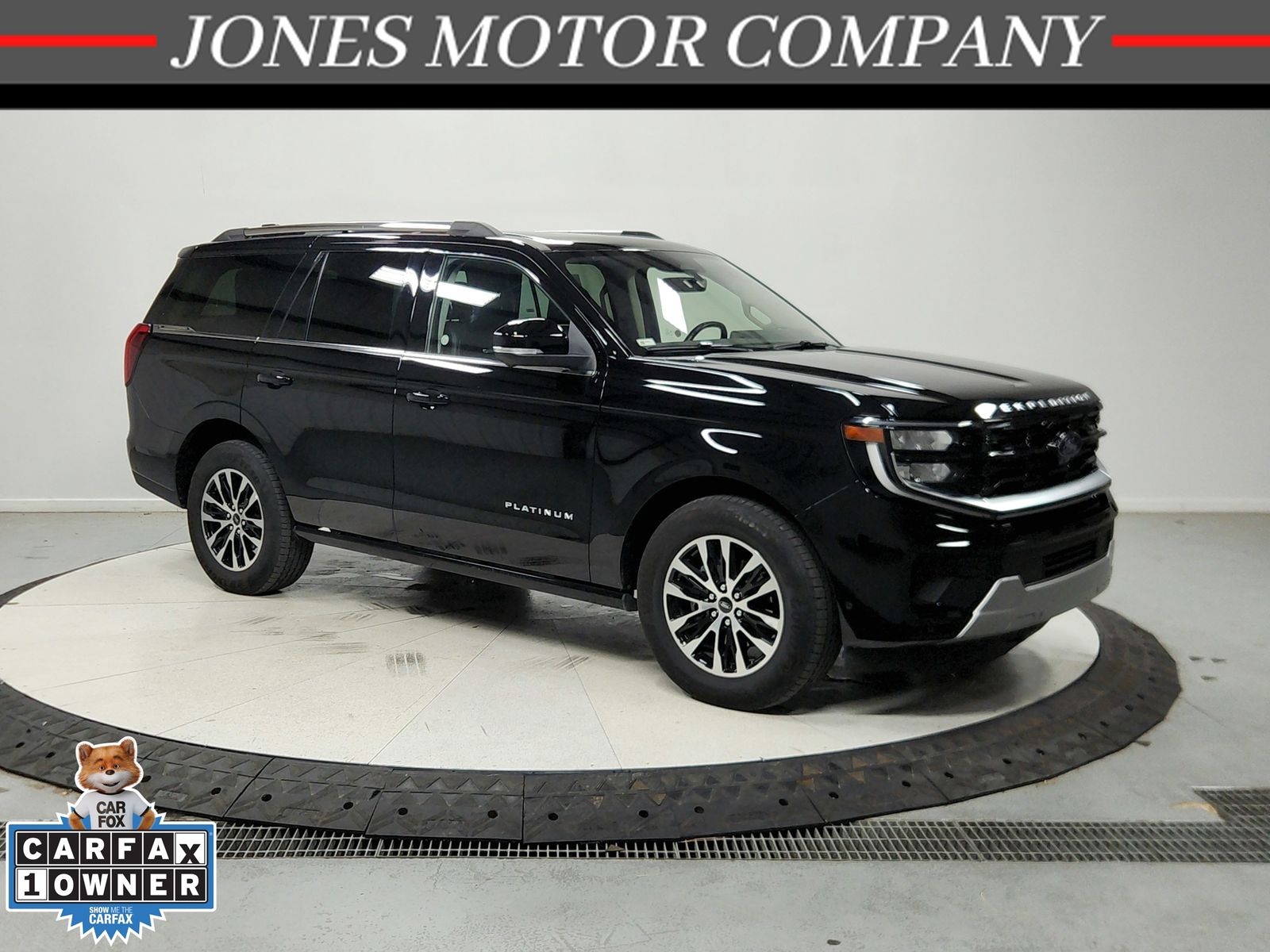 Agate Black Metallic 2025 Ford Expedition SUV / Crossover Four-Wheel Drive Automatic