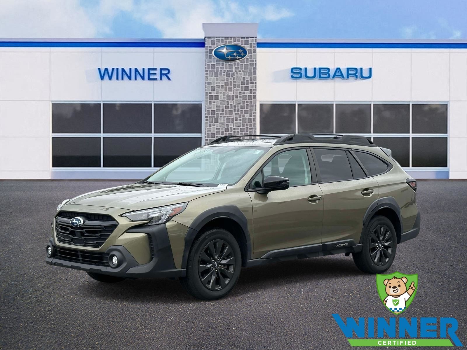 Autumn Green Metallic 2024 Subaru Outback SUV / Crossover All-Wheel Drive Continuously Variable Transmission