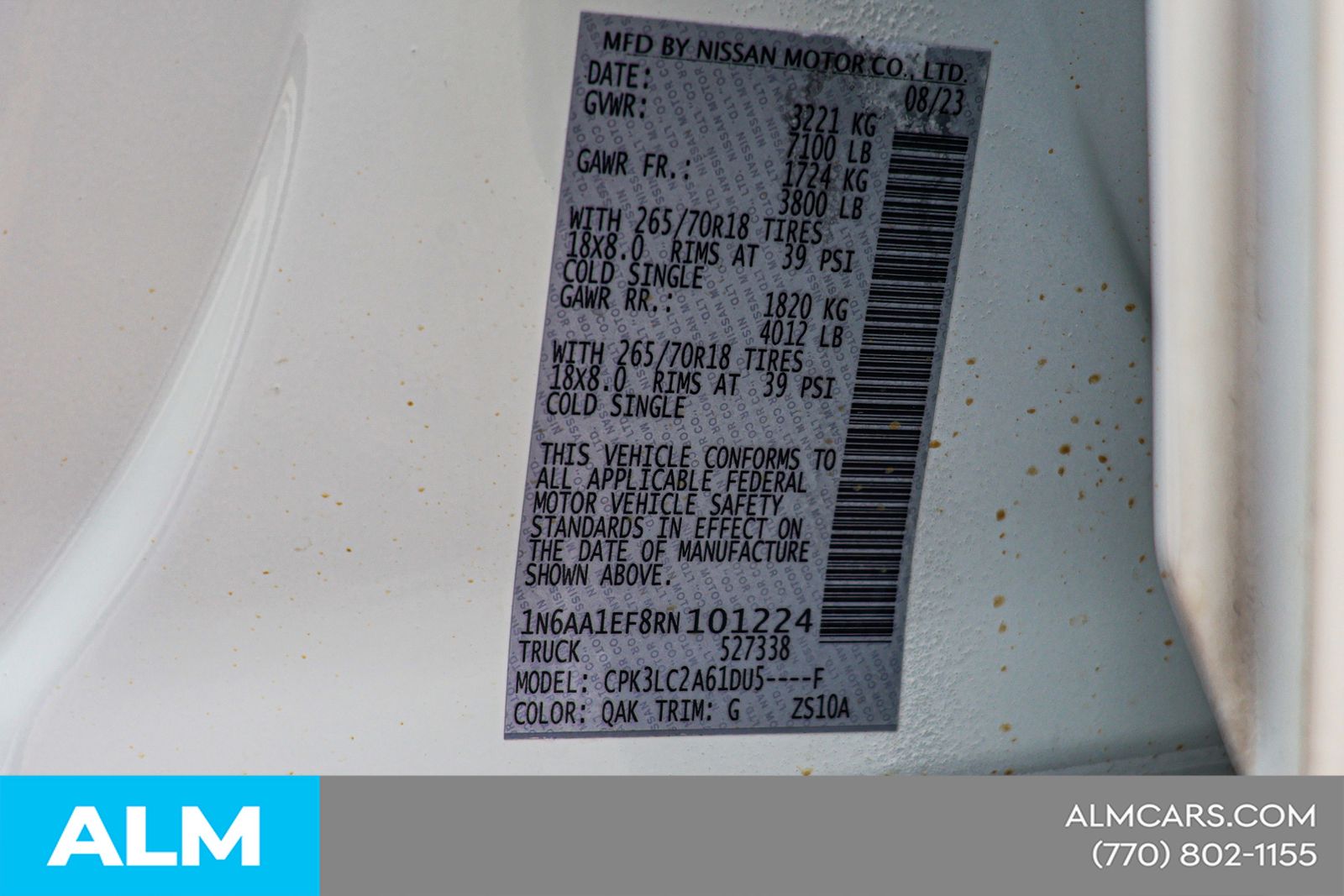 Used 2024 White Nissan SV CONVENIENCE PACKAGE image 51