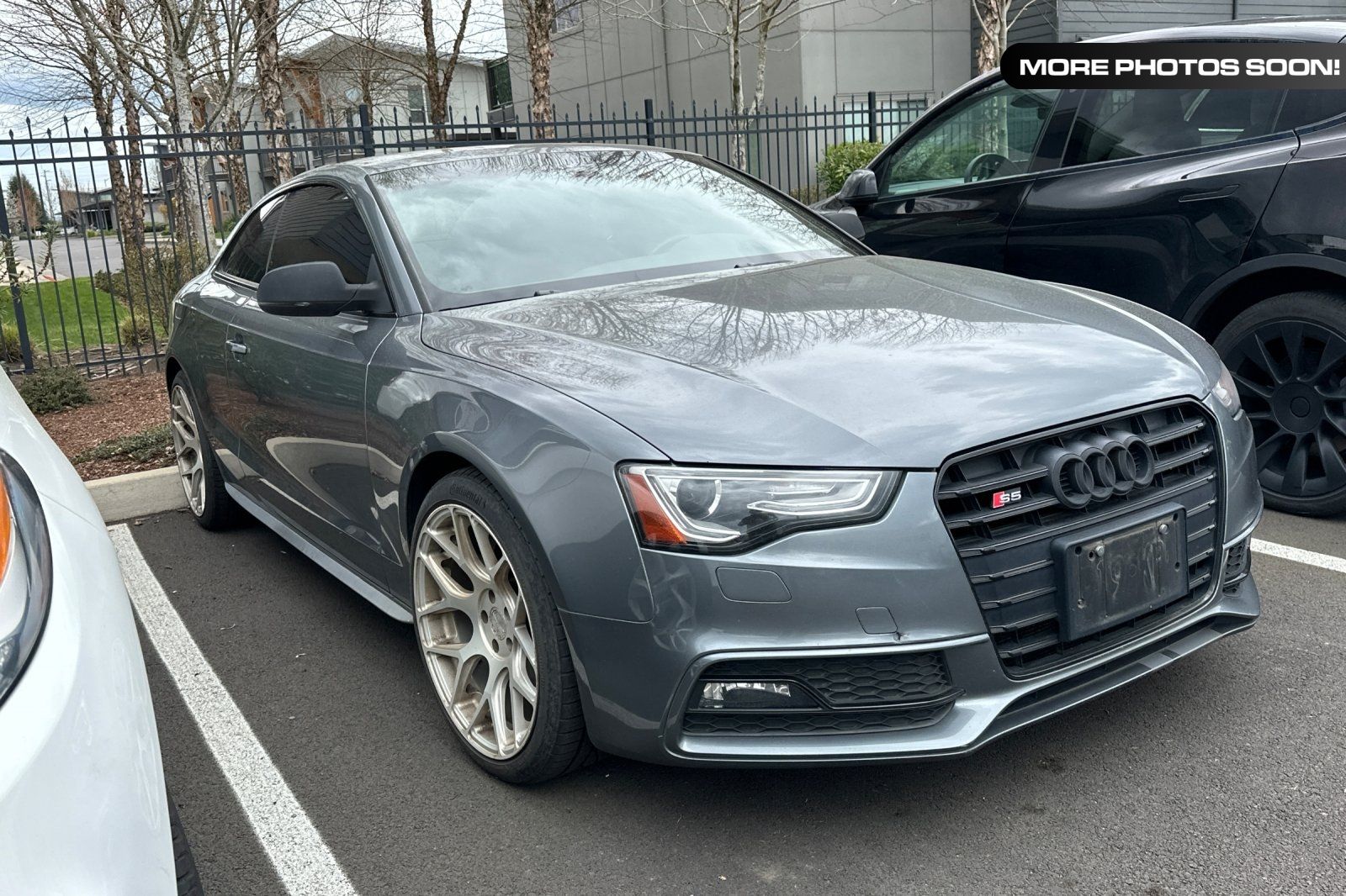 Monsoon Gray Metallic 2014 Audi S5 3.0T quattro Premium Plus Coupe AWD Coupe All-Wheel Drive 7-Speed Automatic