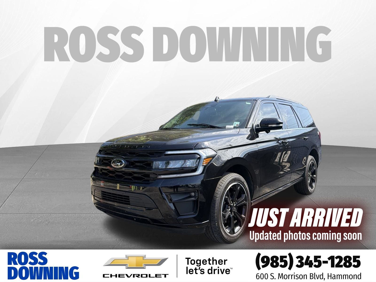 2024 Ford Expedition Limited Black at Ross Downing Buick GMC
