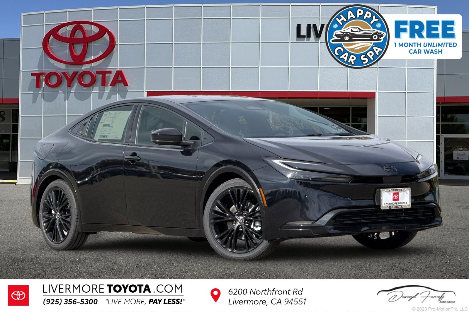 Midnight Black Metallic 2026 Toyota Prius Plug-In Hybrid Hatchback Front-Wheel Drive Continuously Variable Transmission