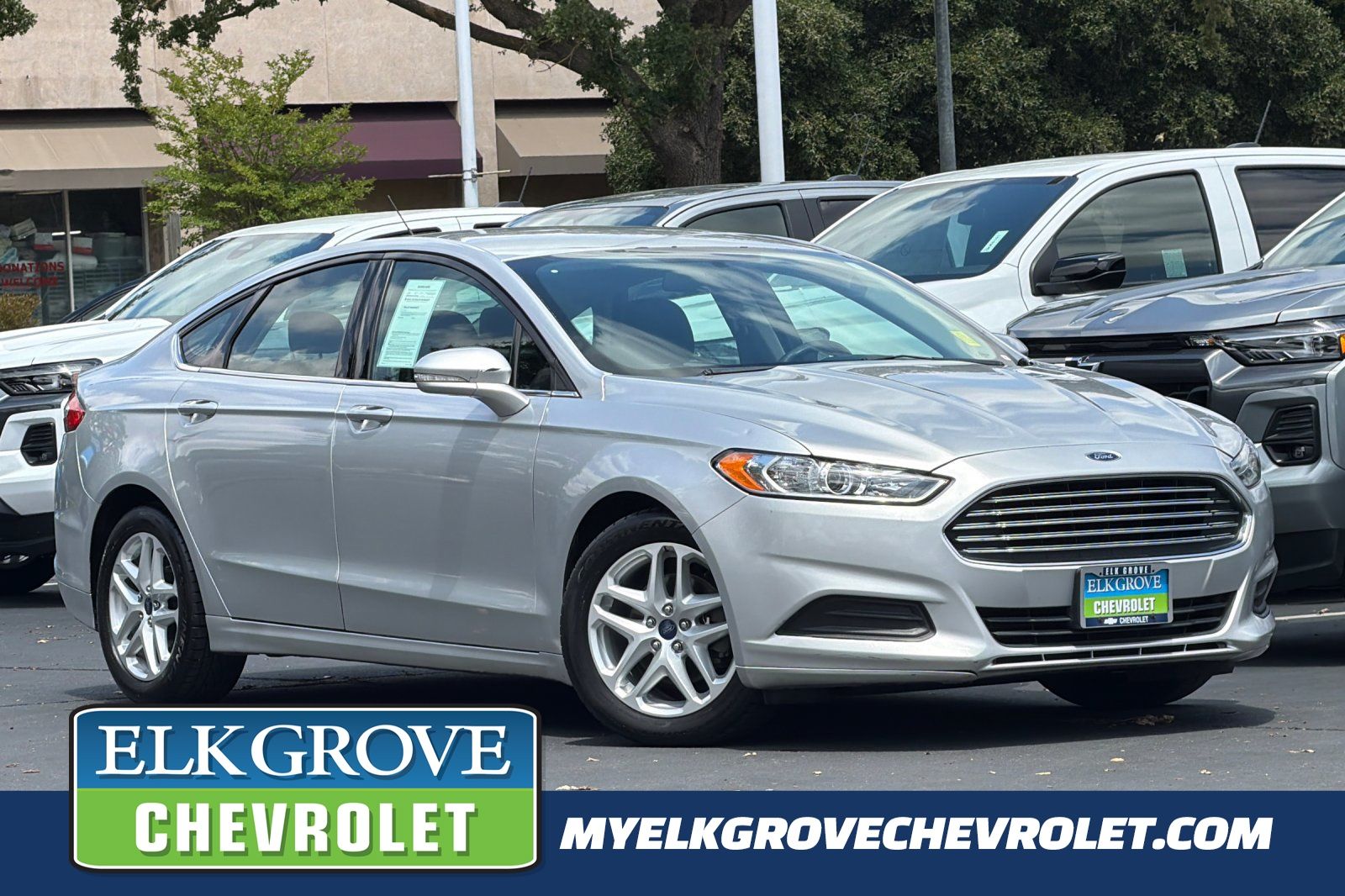 Ingot Silver 2016 Ford Fusion SE Sedan Front-Wheel Drive 6-Speed Automatic